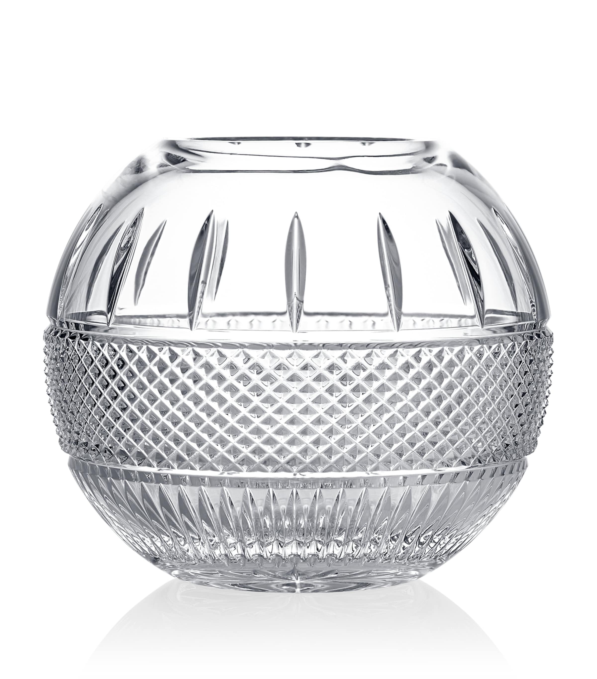 Crystal Mastercraft Irish Lace Rose Bowl (20cm)