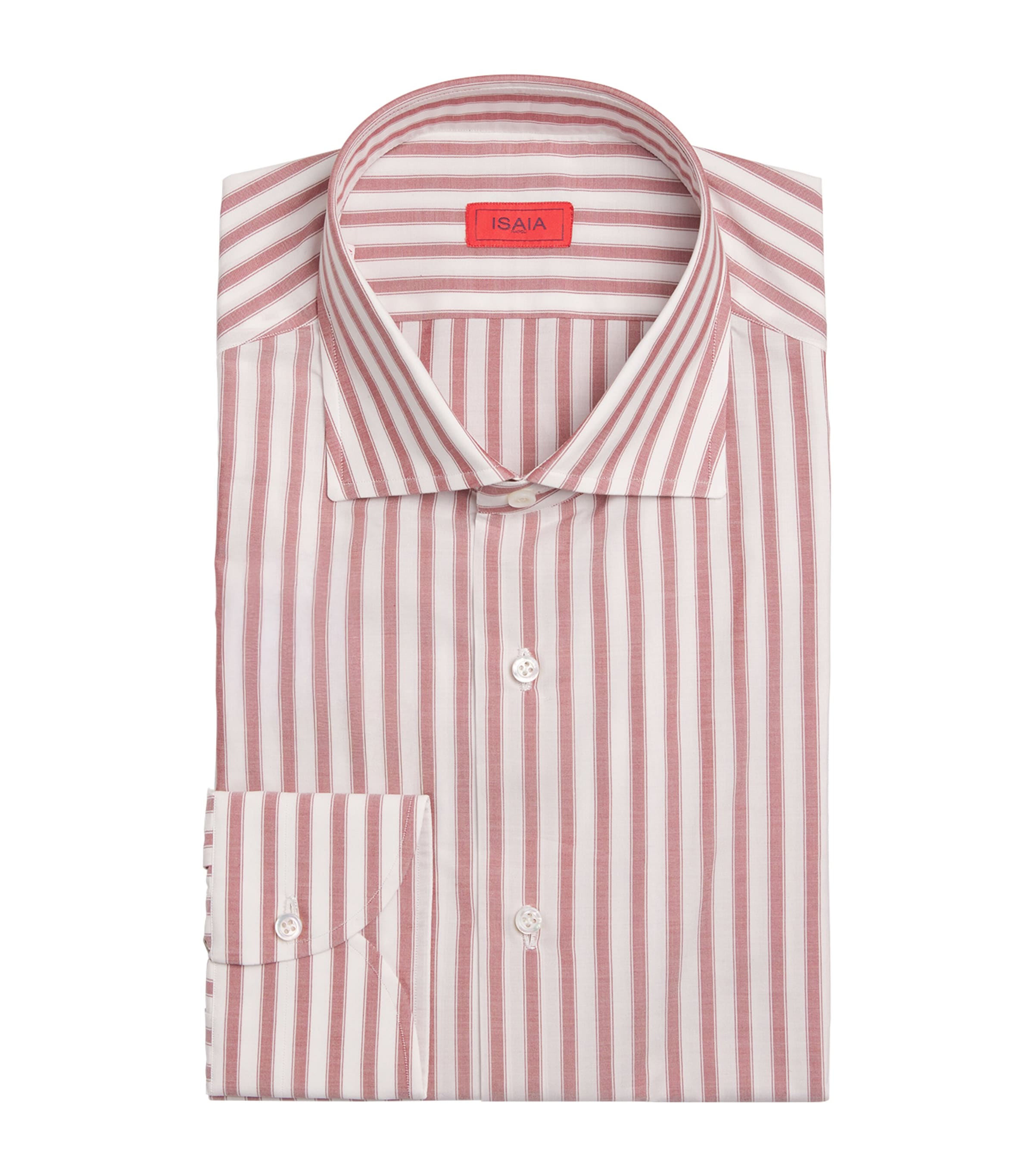 Cotton Stripe Dress Shirt