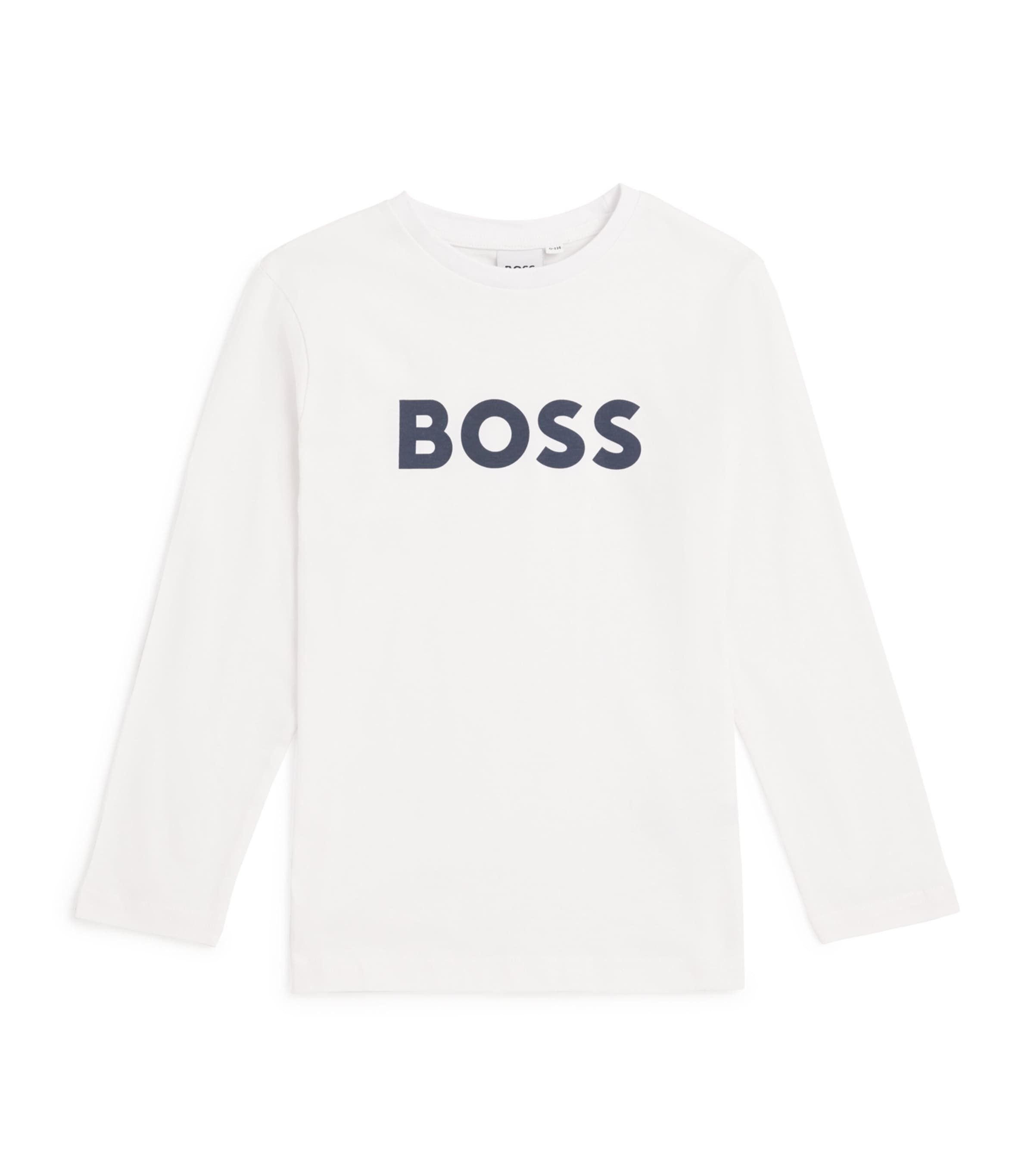 Cotton Logo Long-Sleeve T-Shirt (4-16 Years)