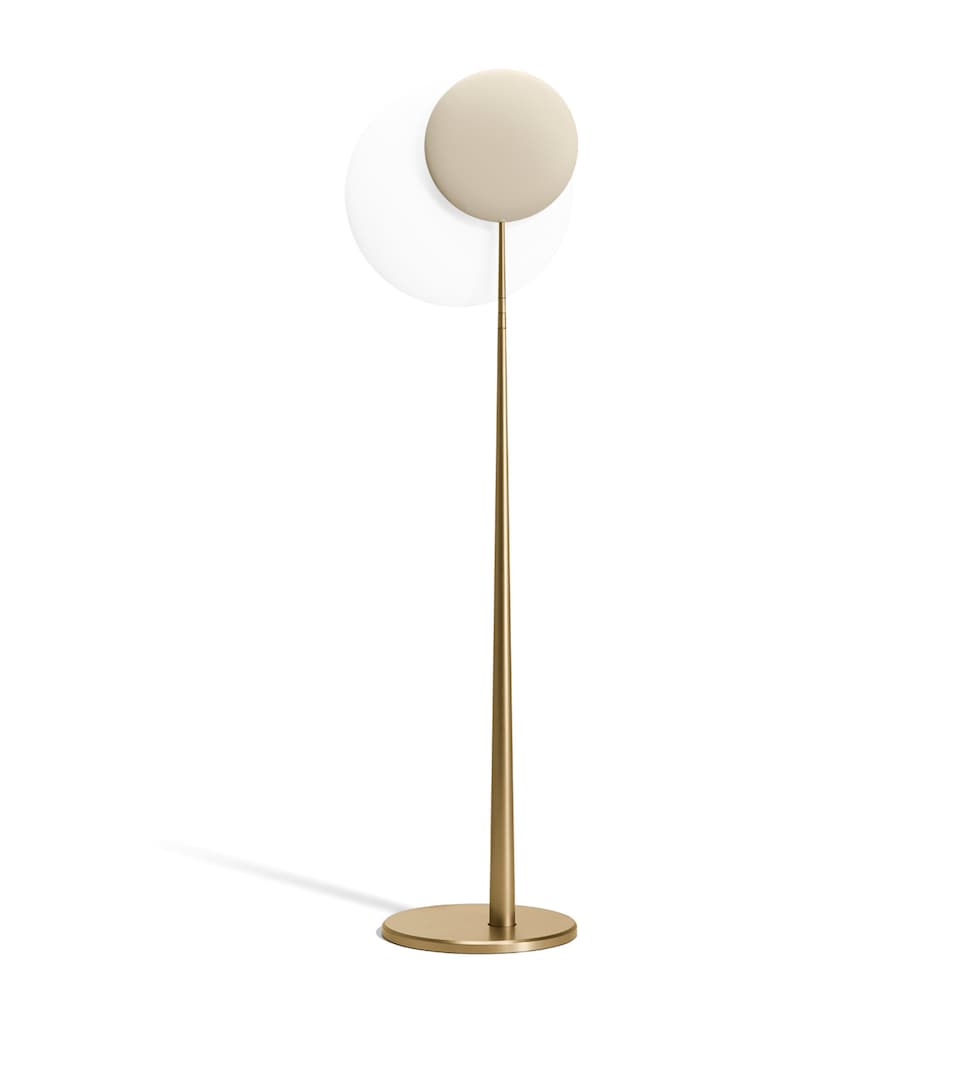 Poltrona Frau Moonbeam Floor Lamp Lthr Sc/il Mttn
