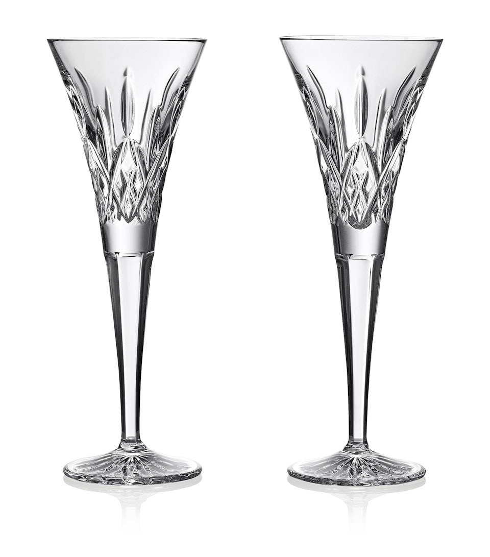 Waterford Crystal Lismore Toasting Flutes (Set of 2) Clear