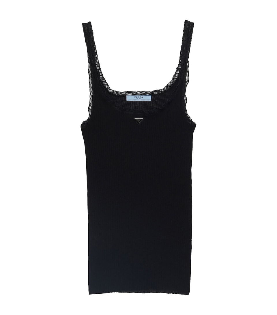 Cotton Ribbed Tank Top