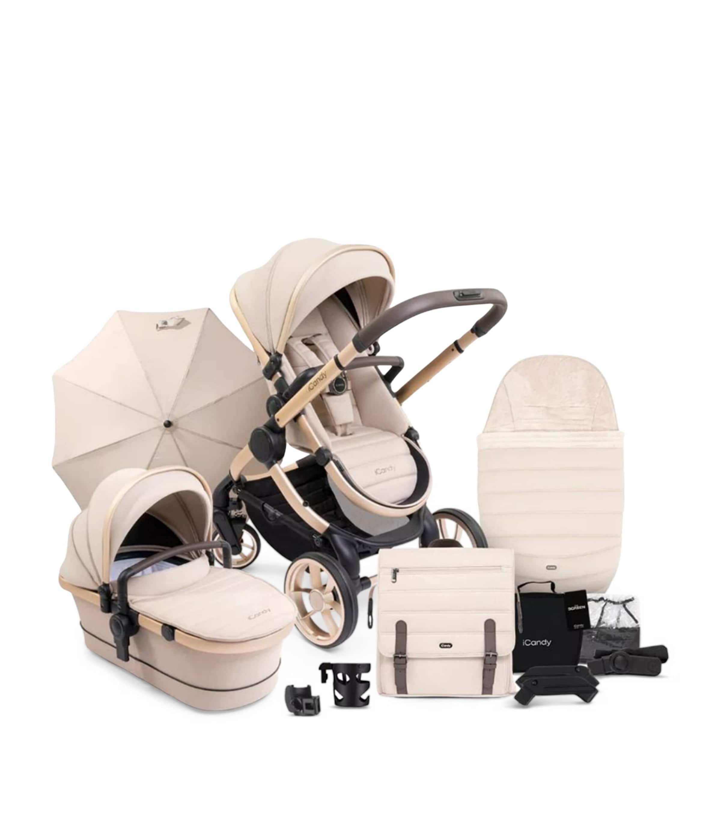 Peach 7 Pushchair and Carrycot
