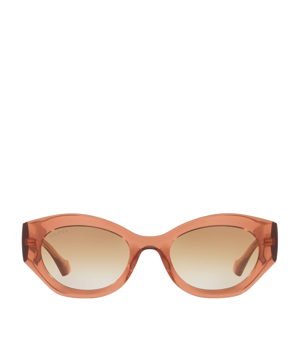 Injected Oval Sunglasses