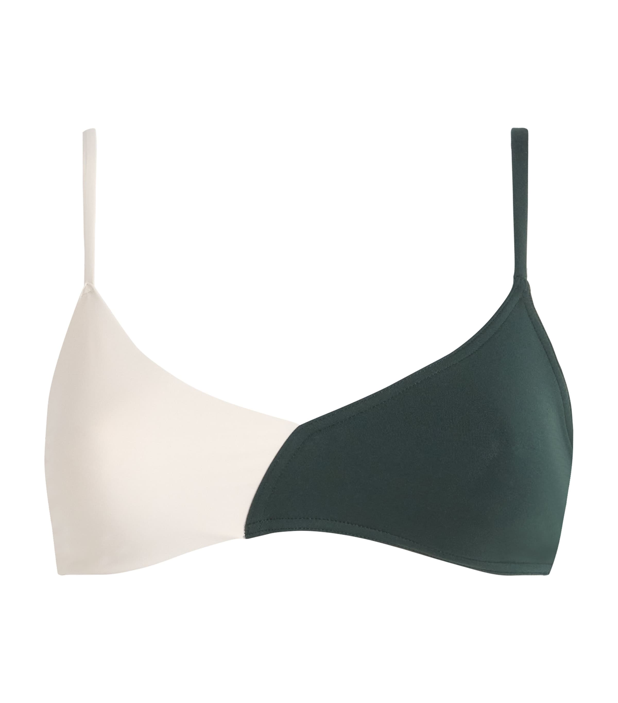 Dual-Tone Bikini Top