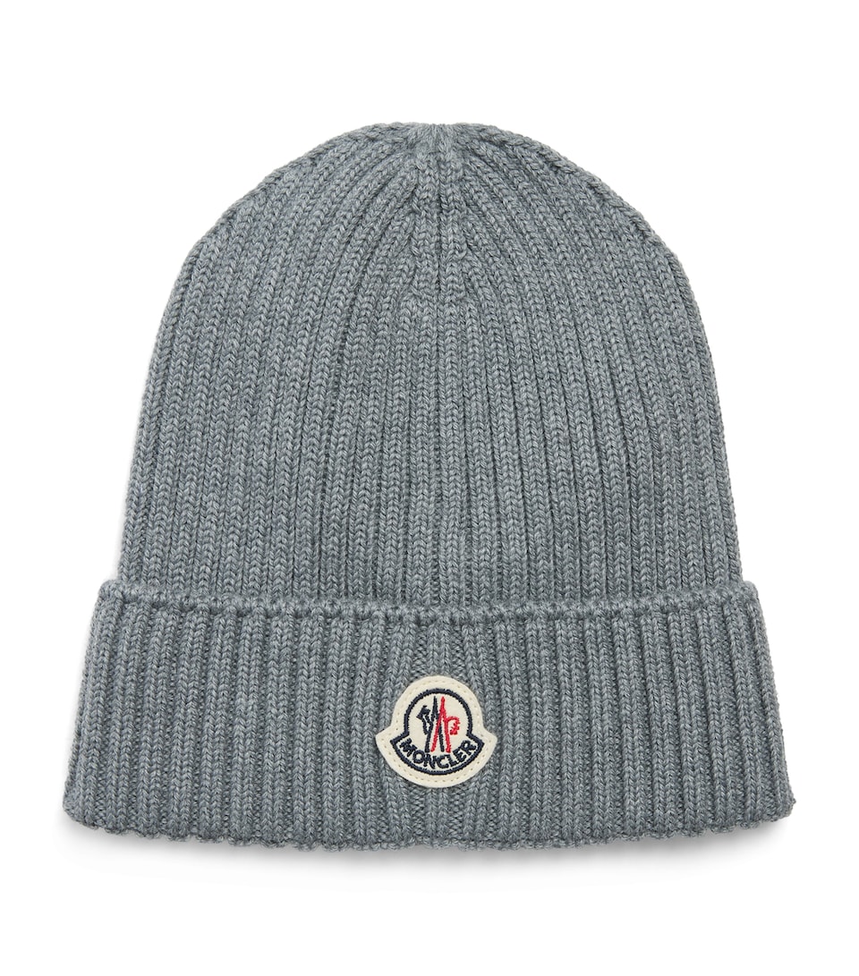 Moncler Enfant Virgin Wool Beanie
