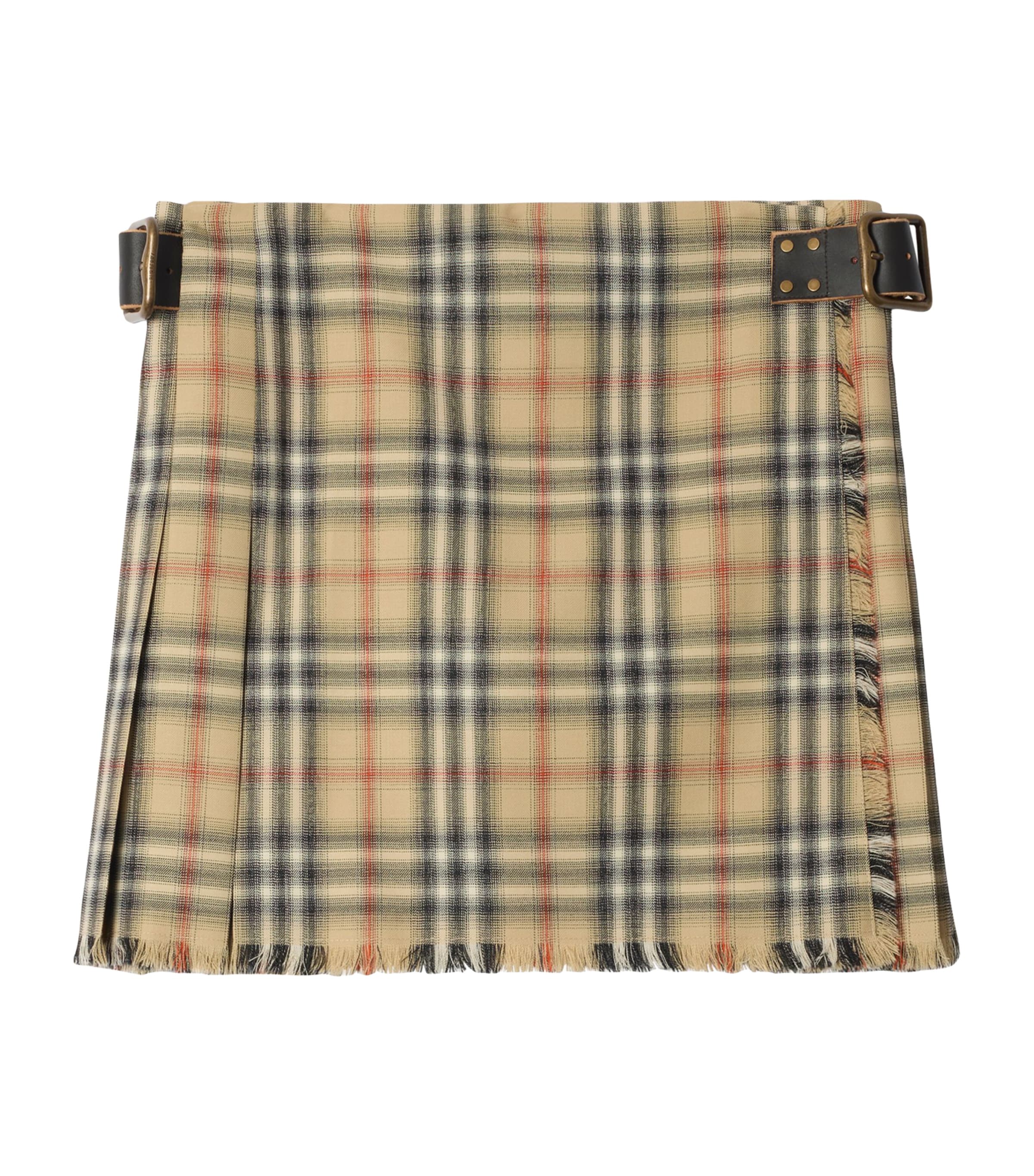 Wool Check Mini Kilt
