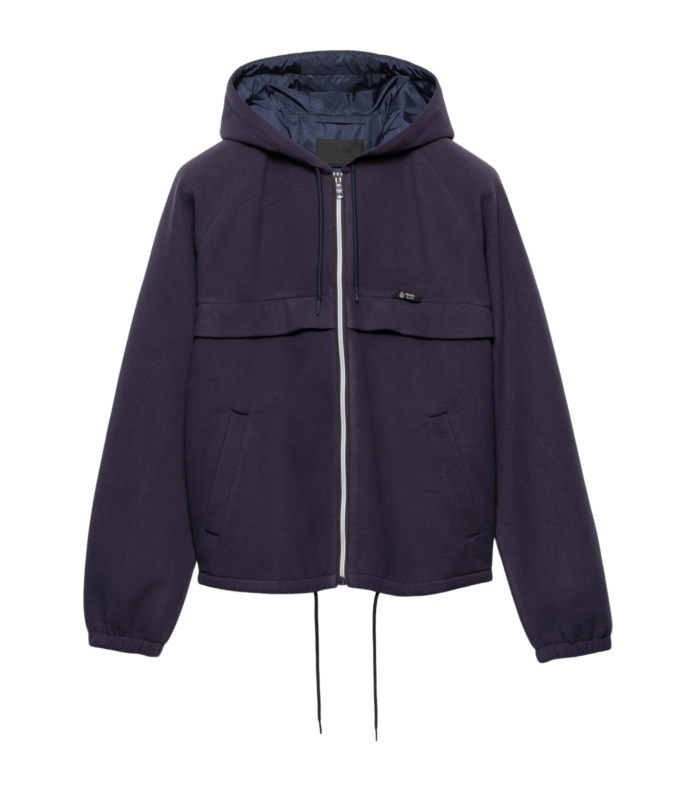 Technical Hooded Blouson Jacket