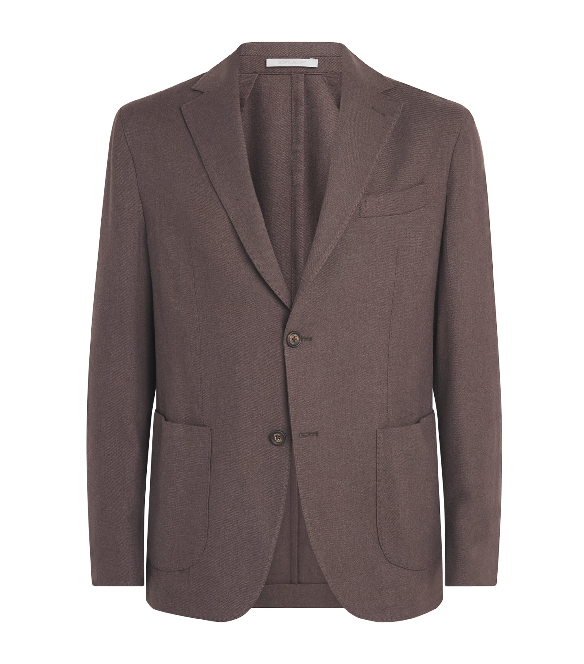 Eleventy Mens Silk-Cashmere Unstructured Blazer Moro