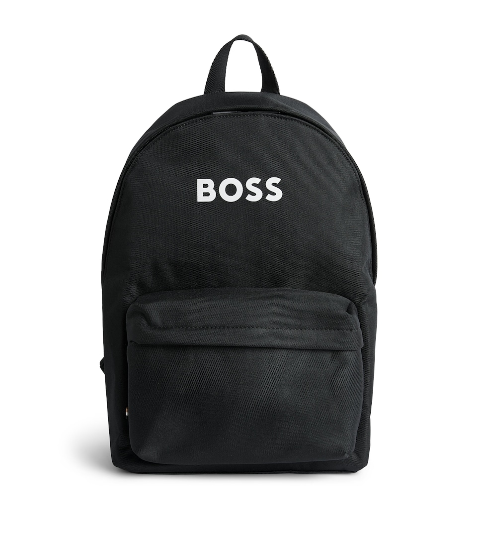 BOSS Kidswear Logo Backpack Black