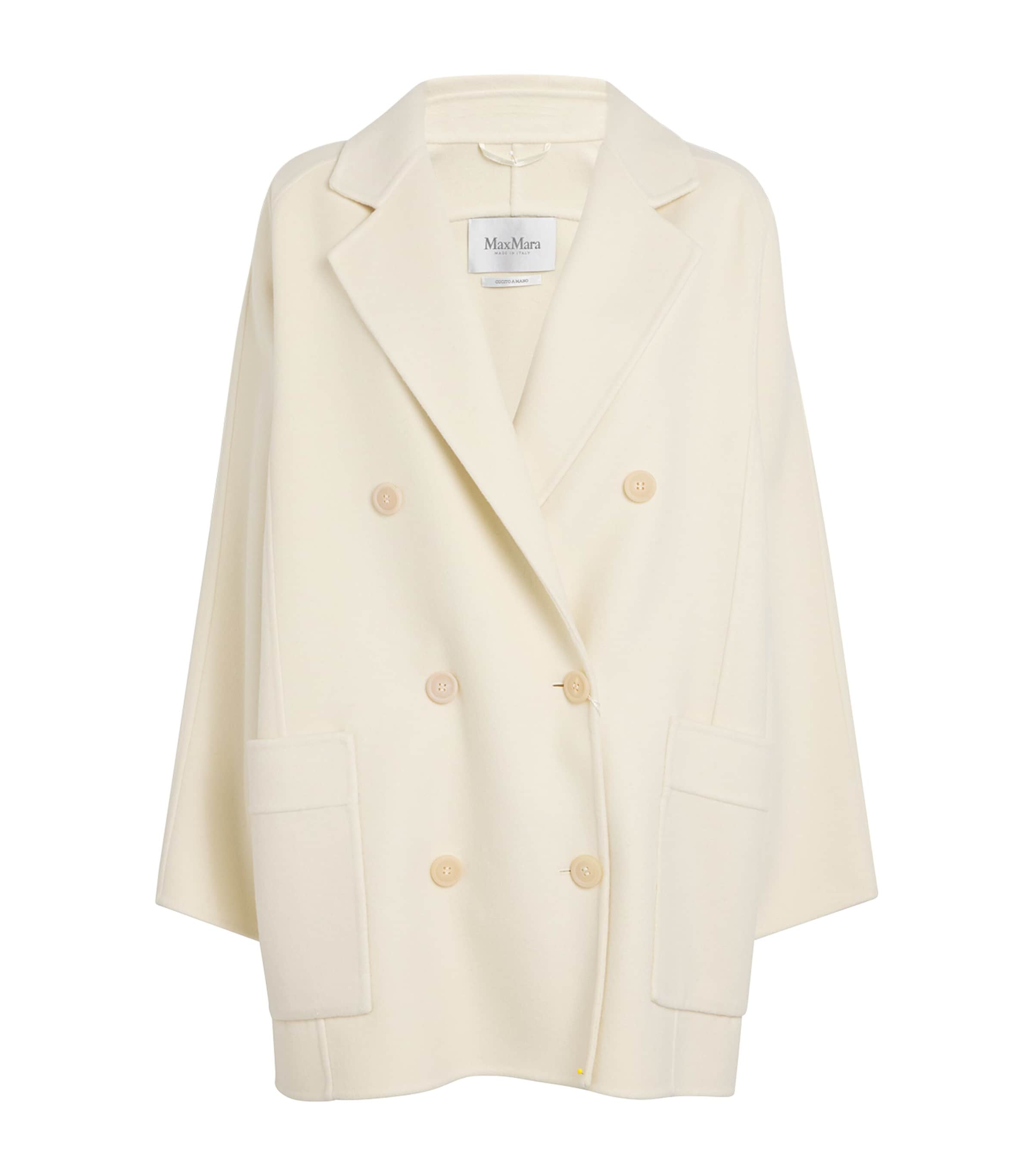 Max Mara Wool-Cashmere Rebus Coat | Harrods US