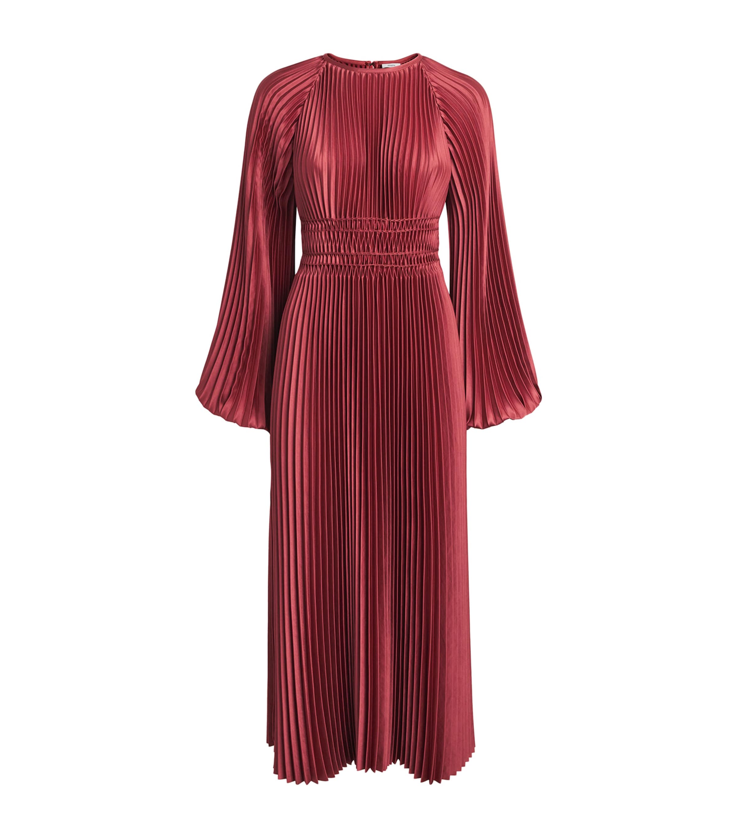 Ortiz Pleated Midi Dress