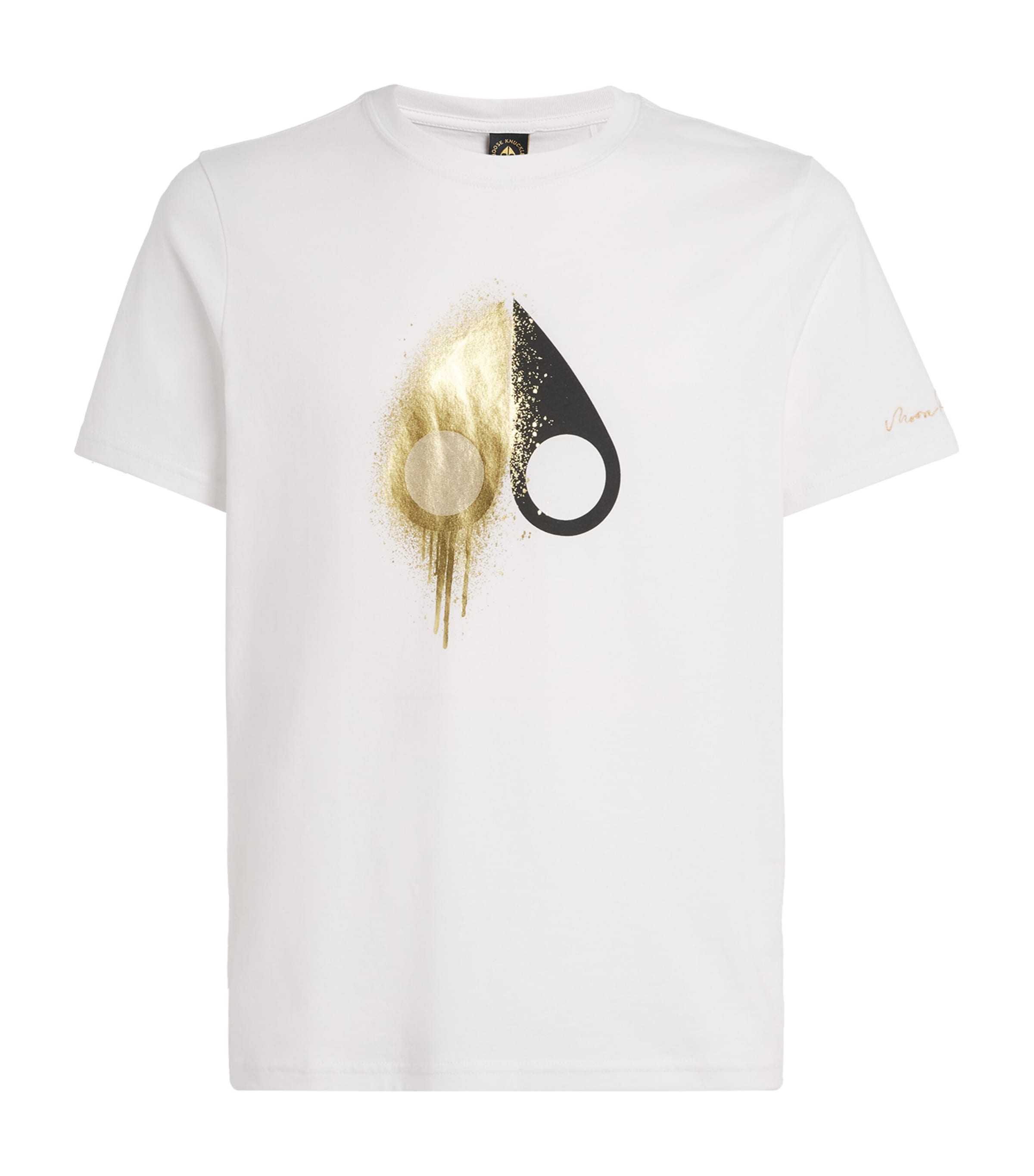 Cotton Logo Augustine T-Shirt