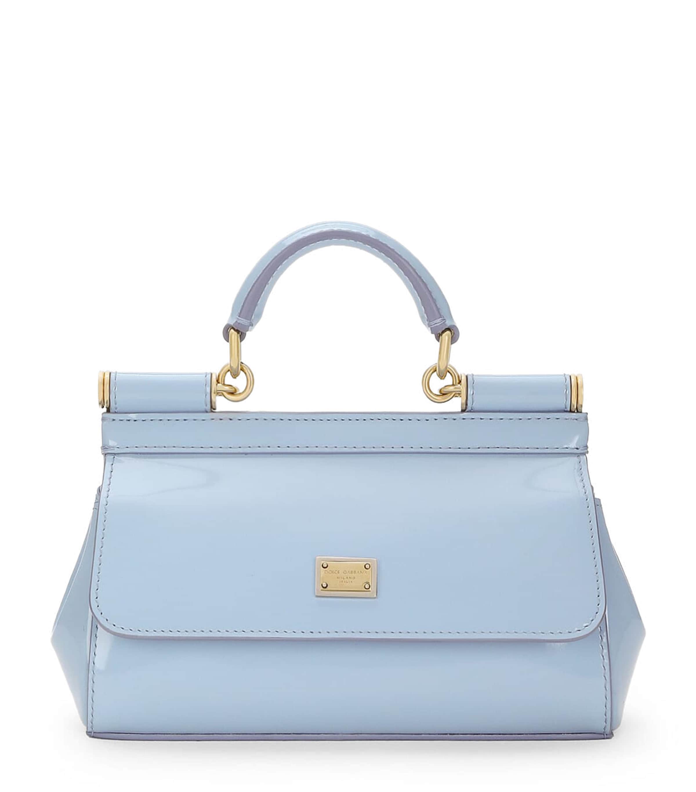 Small Calfskin Sicily Top-Handle Bag