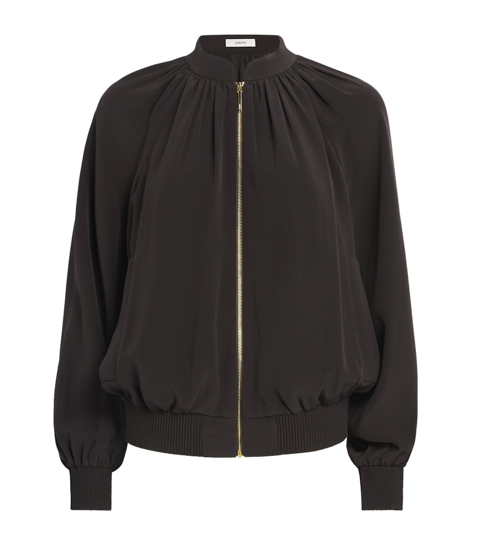 Satin Mira Bomber Jacket