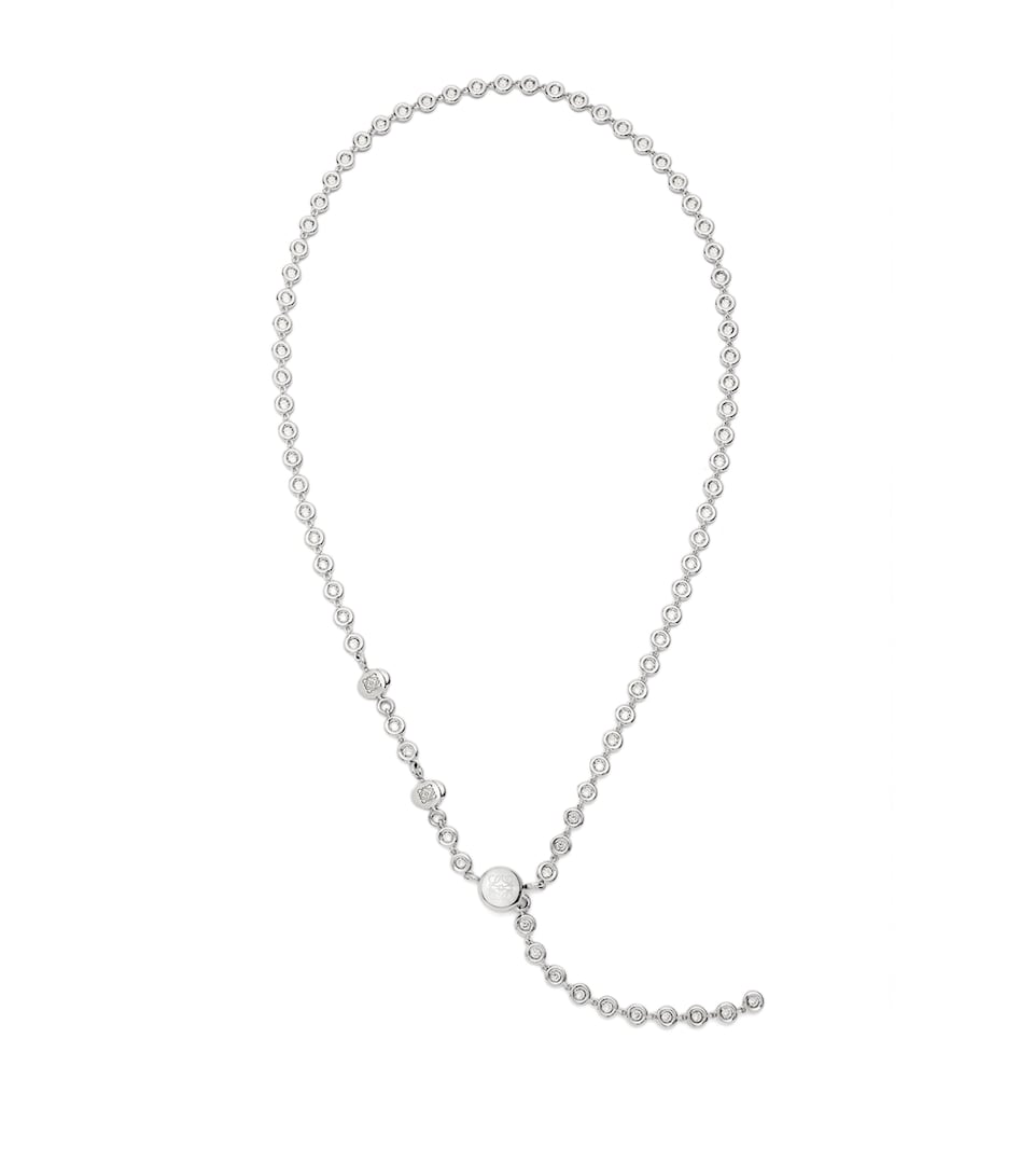 LOEWE Embellished Chain Belt Silver