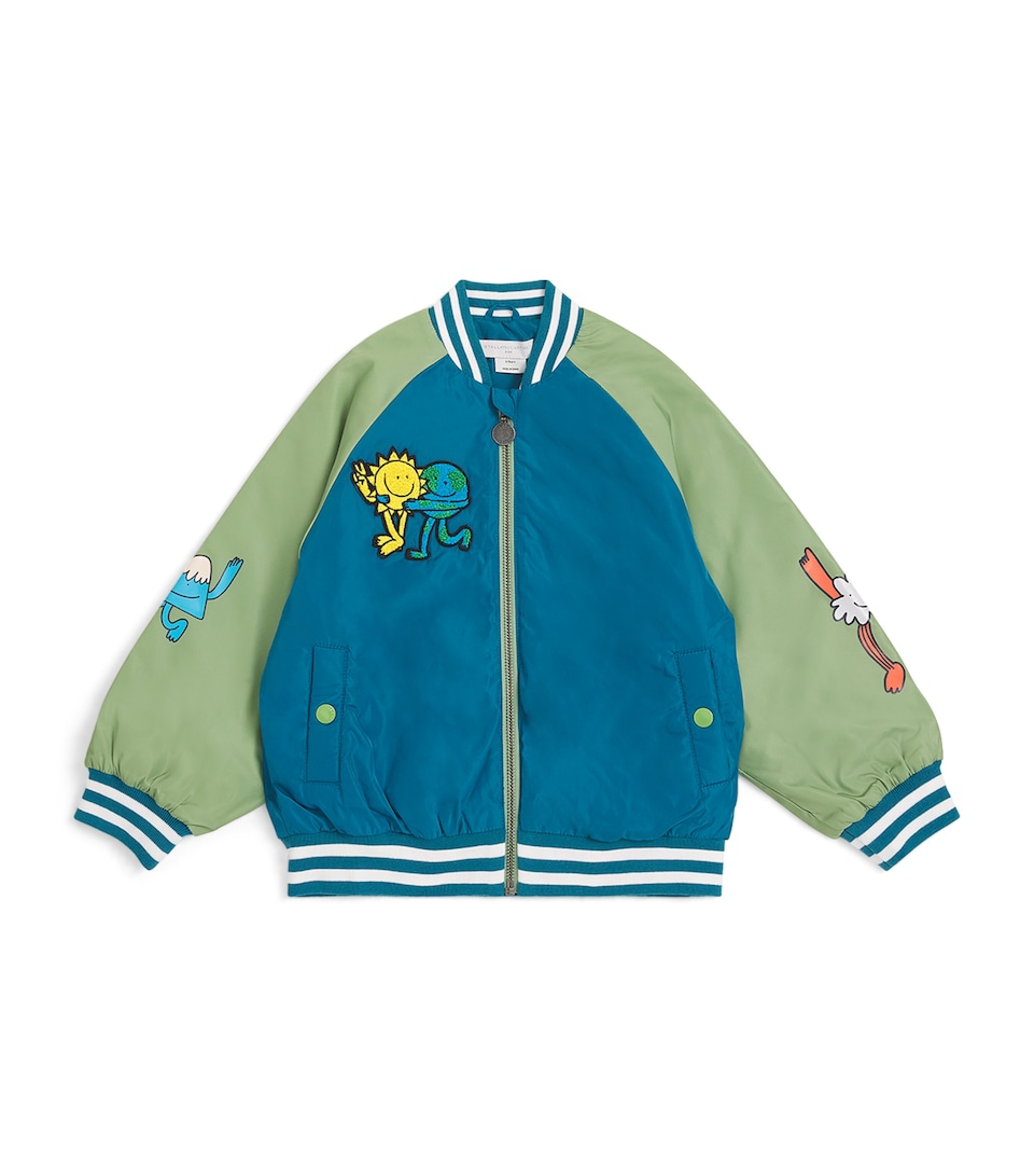 Two-Tone Varsity Jacket (3-14 Years)