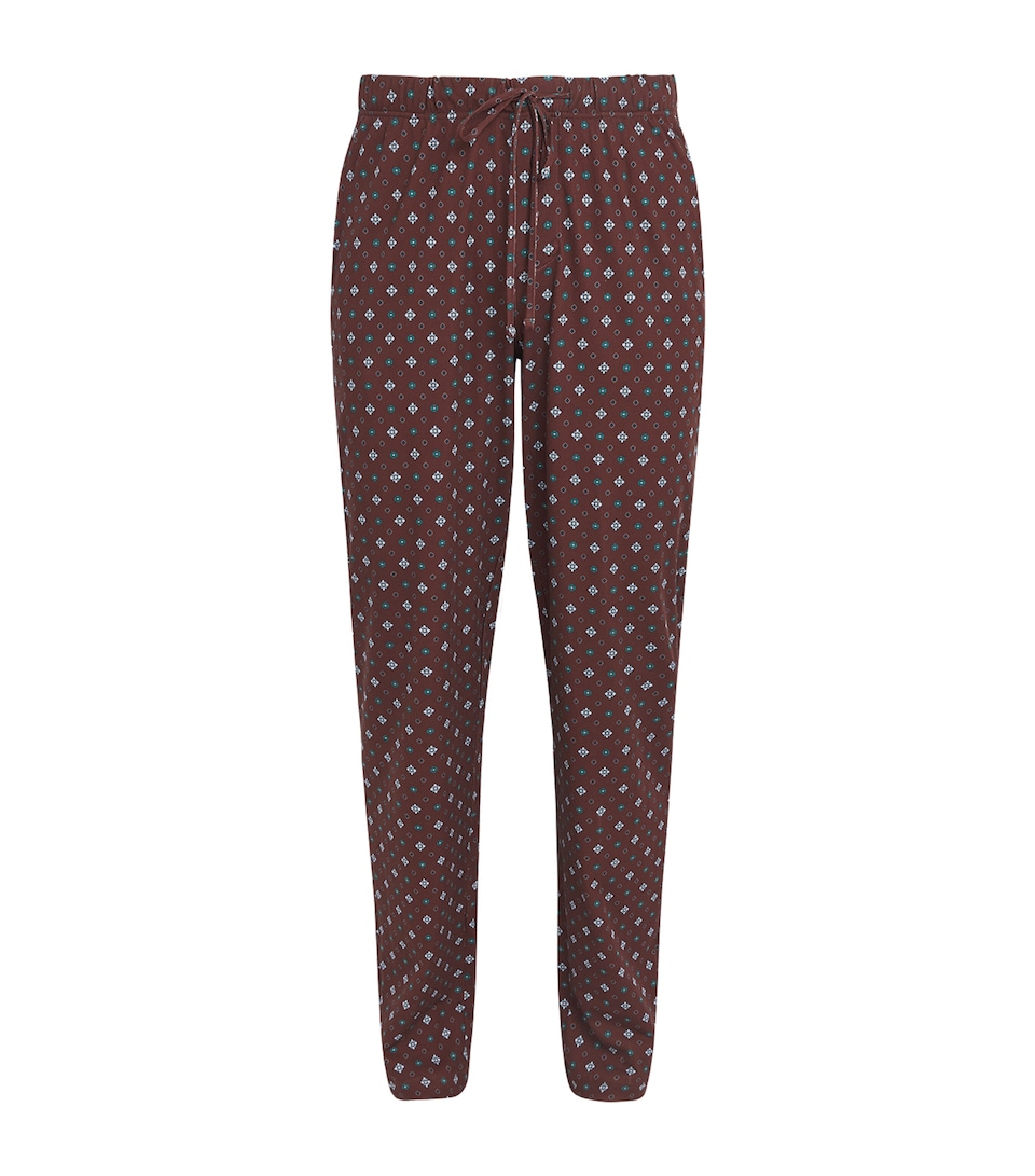 Hanro Mens Cotton Night & Day Pyjama Bottoms Sagittariu