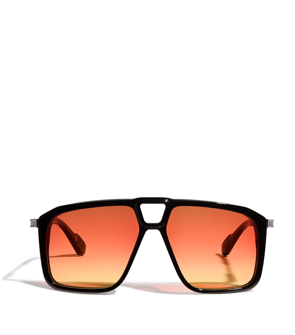 Jacques Marie Mage Acetate Savoy Sunglasses Tropic