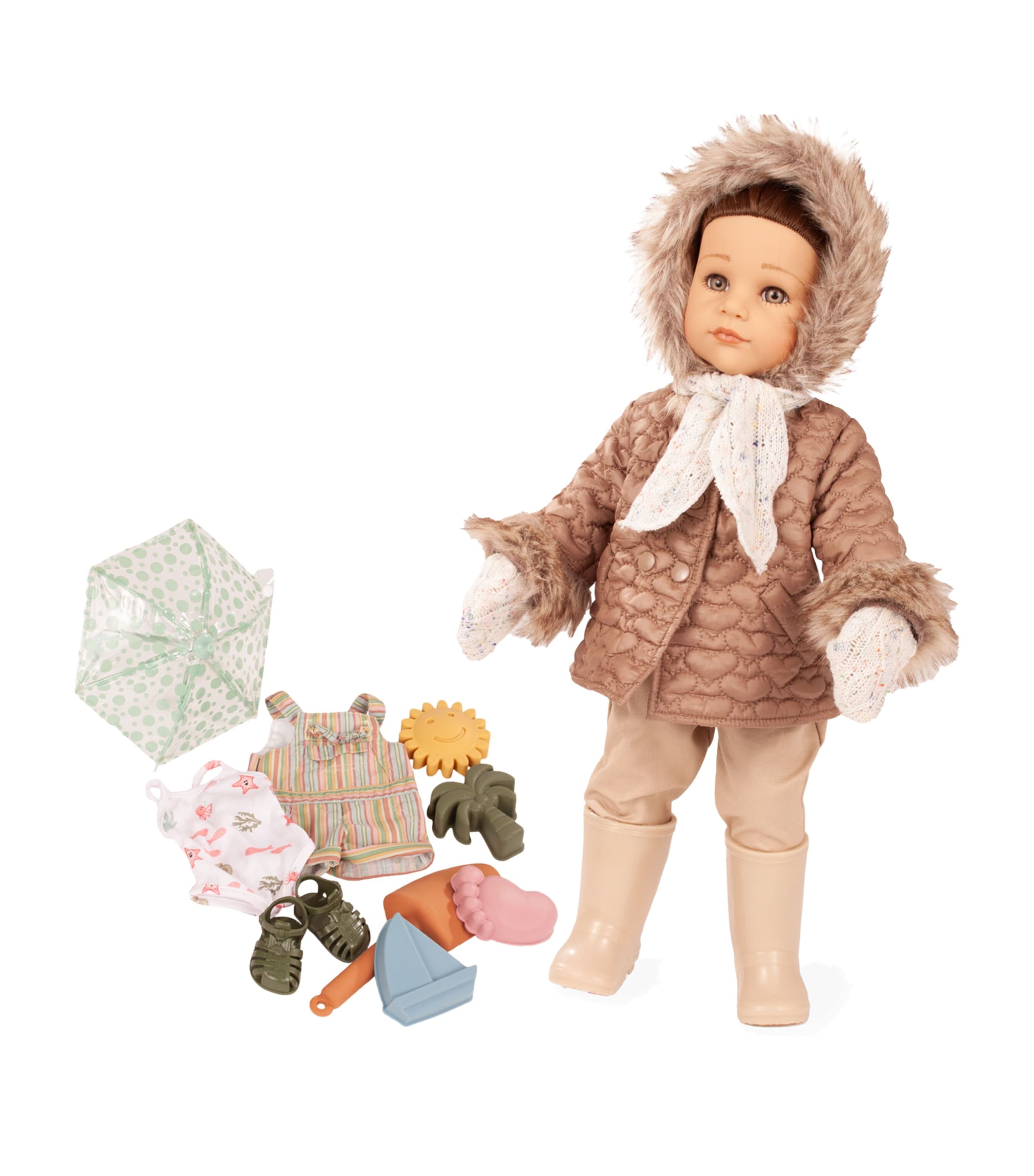 Hannah Every Season Brunette Doll (50cm)