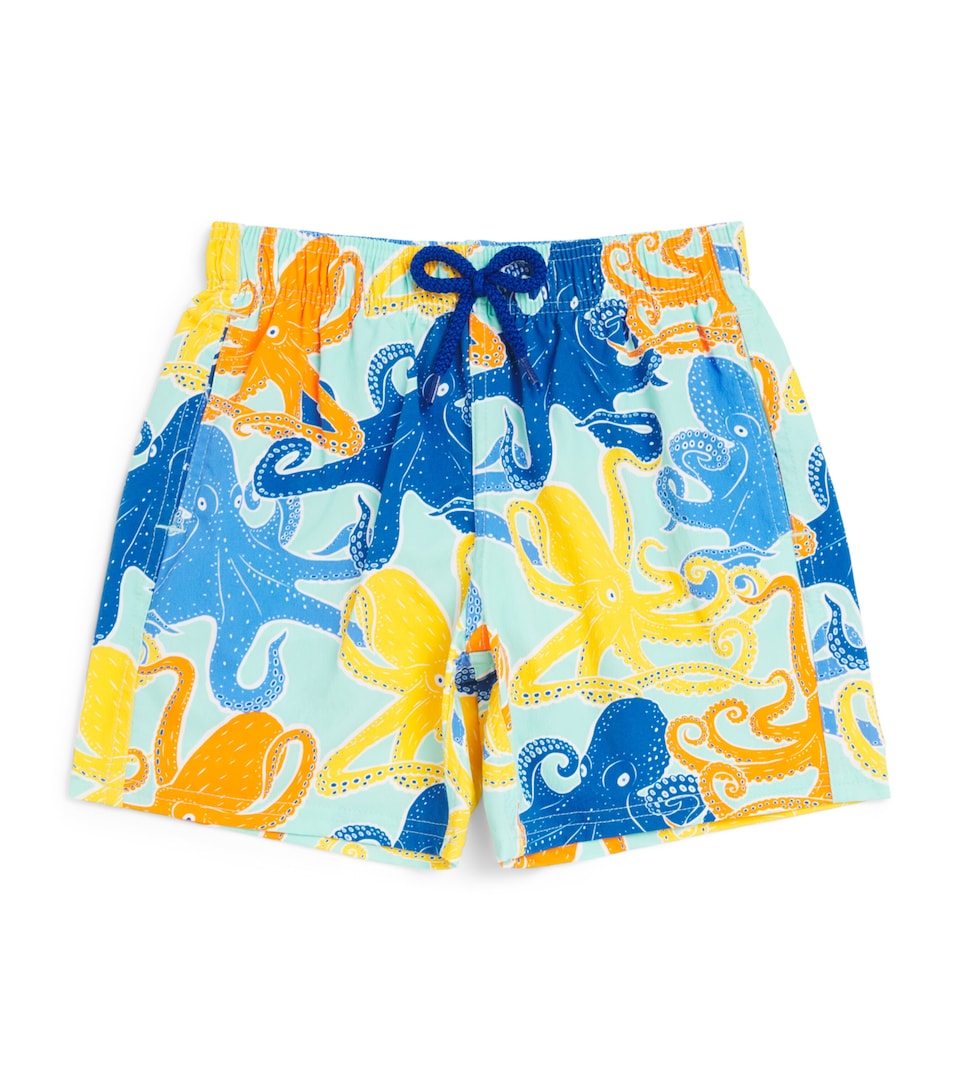 Vilebrequin Kids Octopus Drawstring Swim Shorts (2-14 Years)