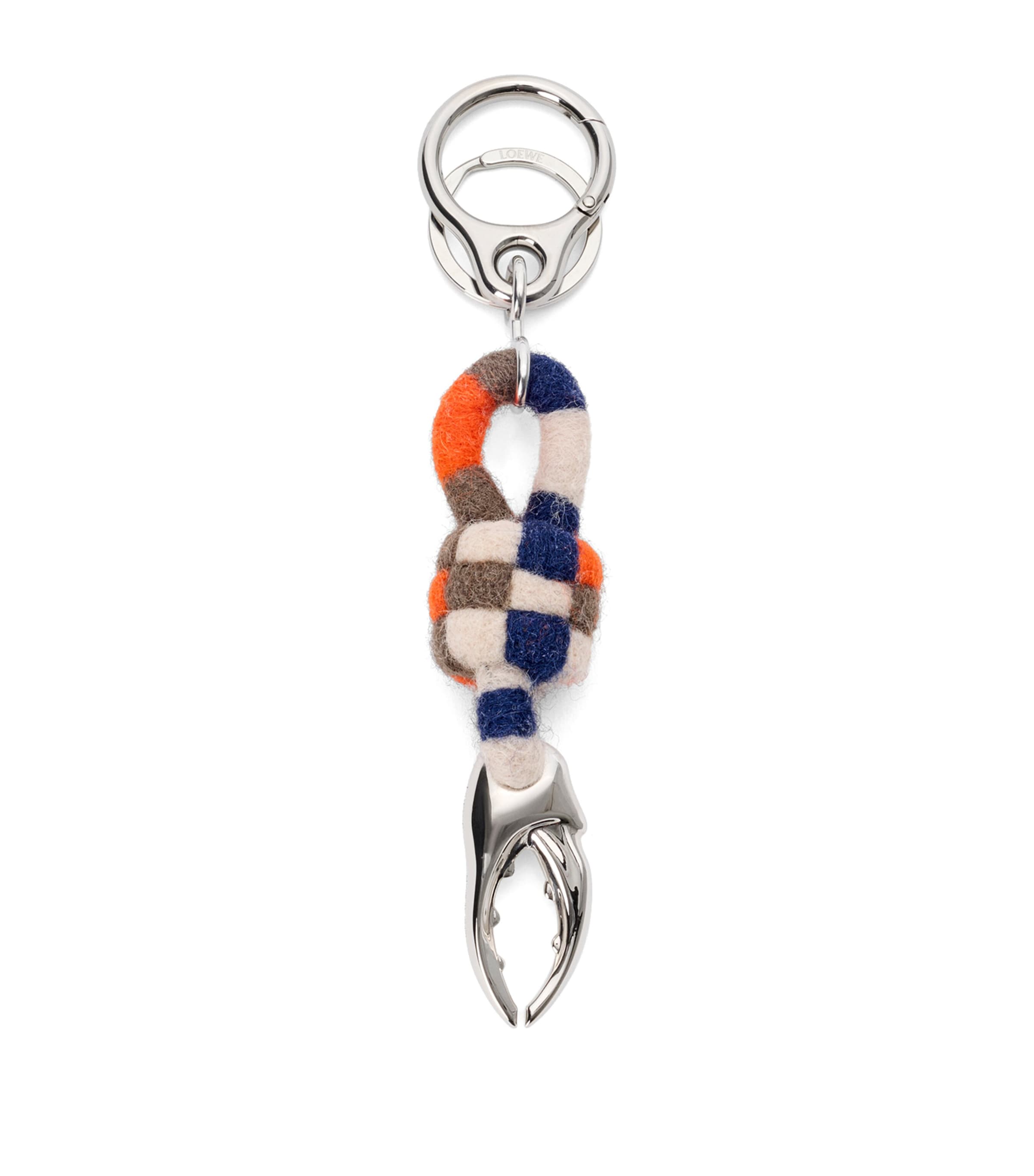 LOEWE x Cosima Von Bonin Claw Knot Charm Blue/orange