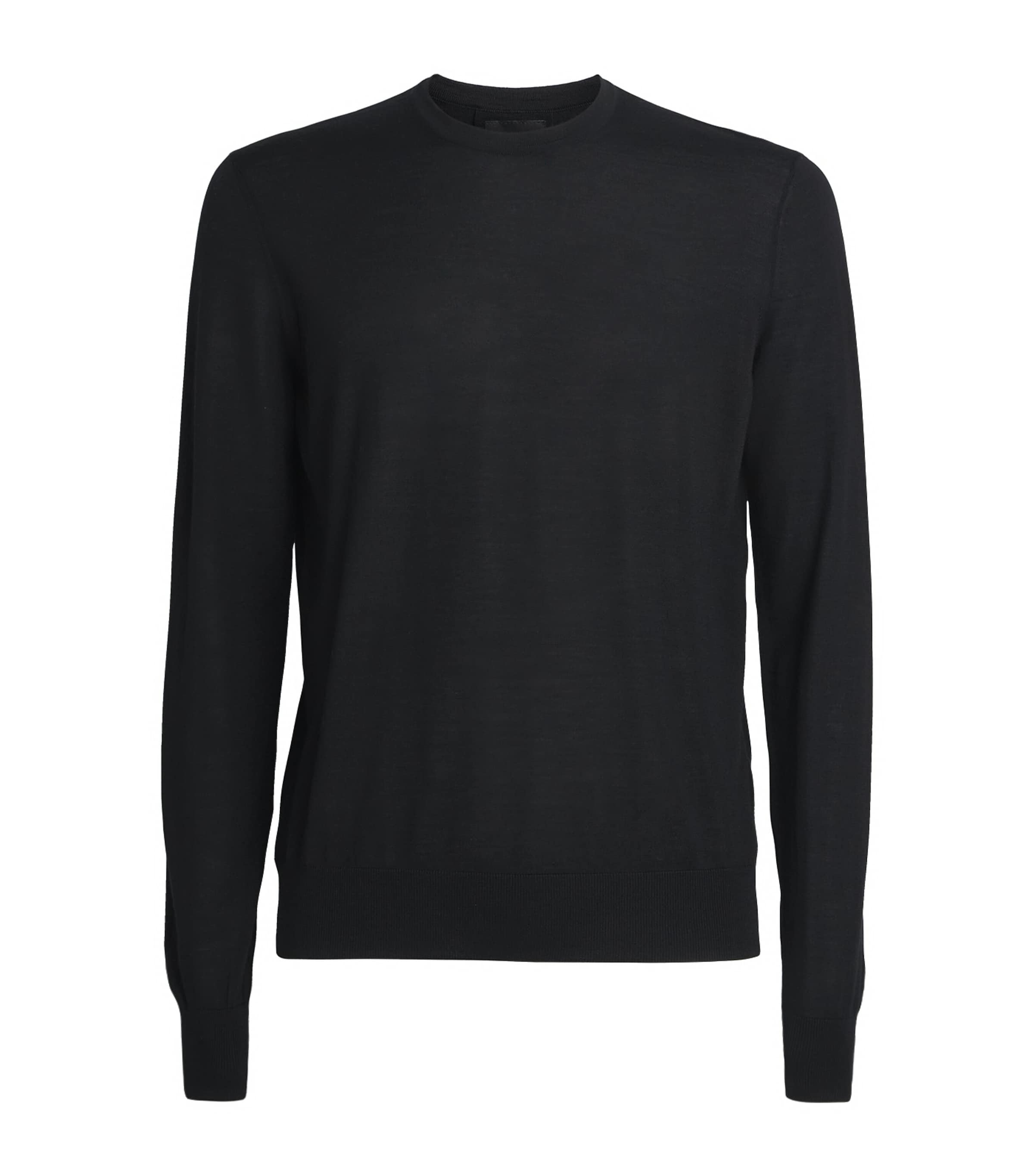 Virgin Wool Crew-Neck Sweater