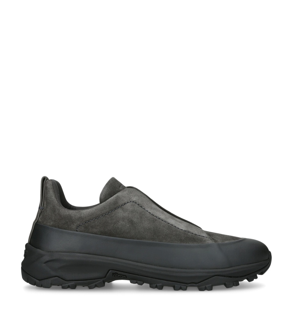Suede Triple Stitch Monte Sneakers