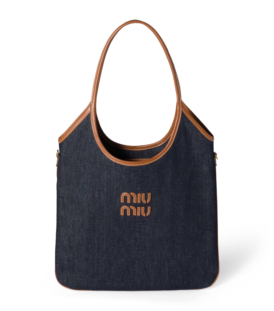 Denim Ivy Tote Bag