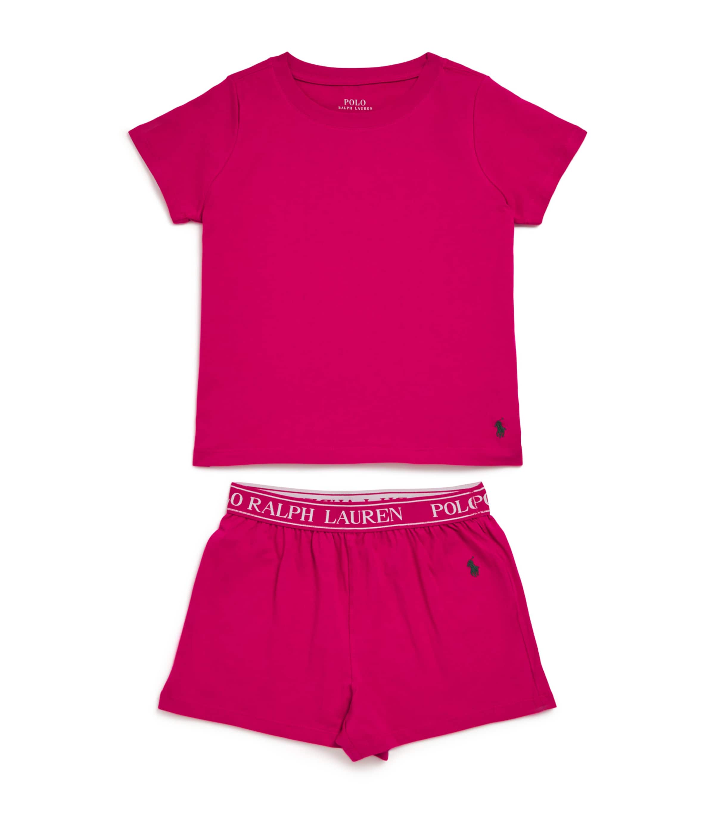 Cotton T-Shirt and Shorts Pyjama Set (7-11 Years)