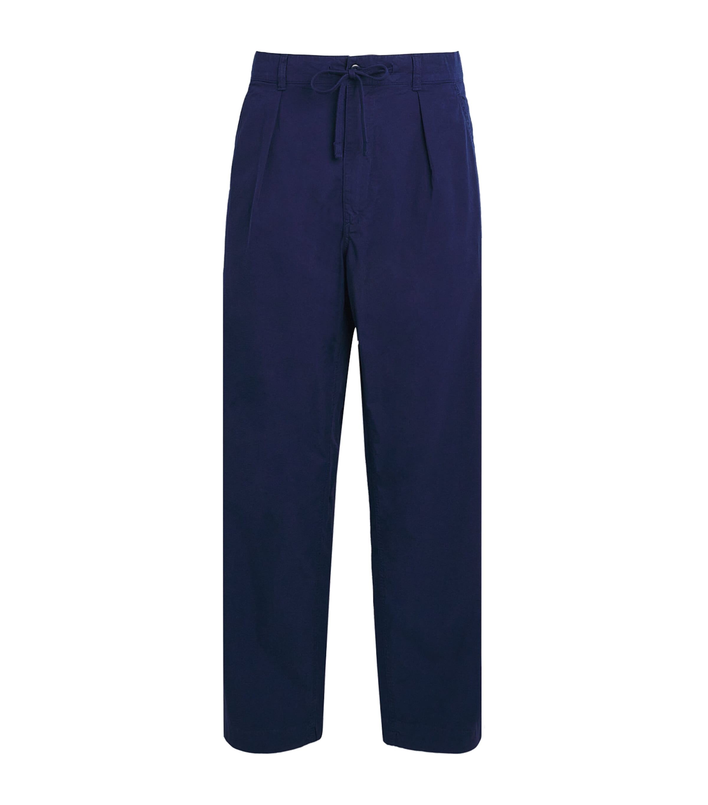 Stretch-Cotton Twill Prepster Trousers