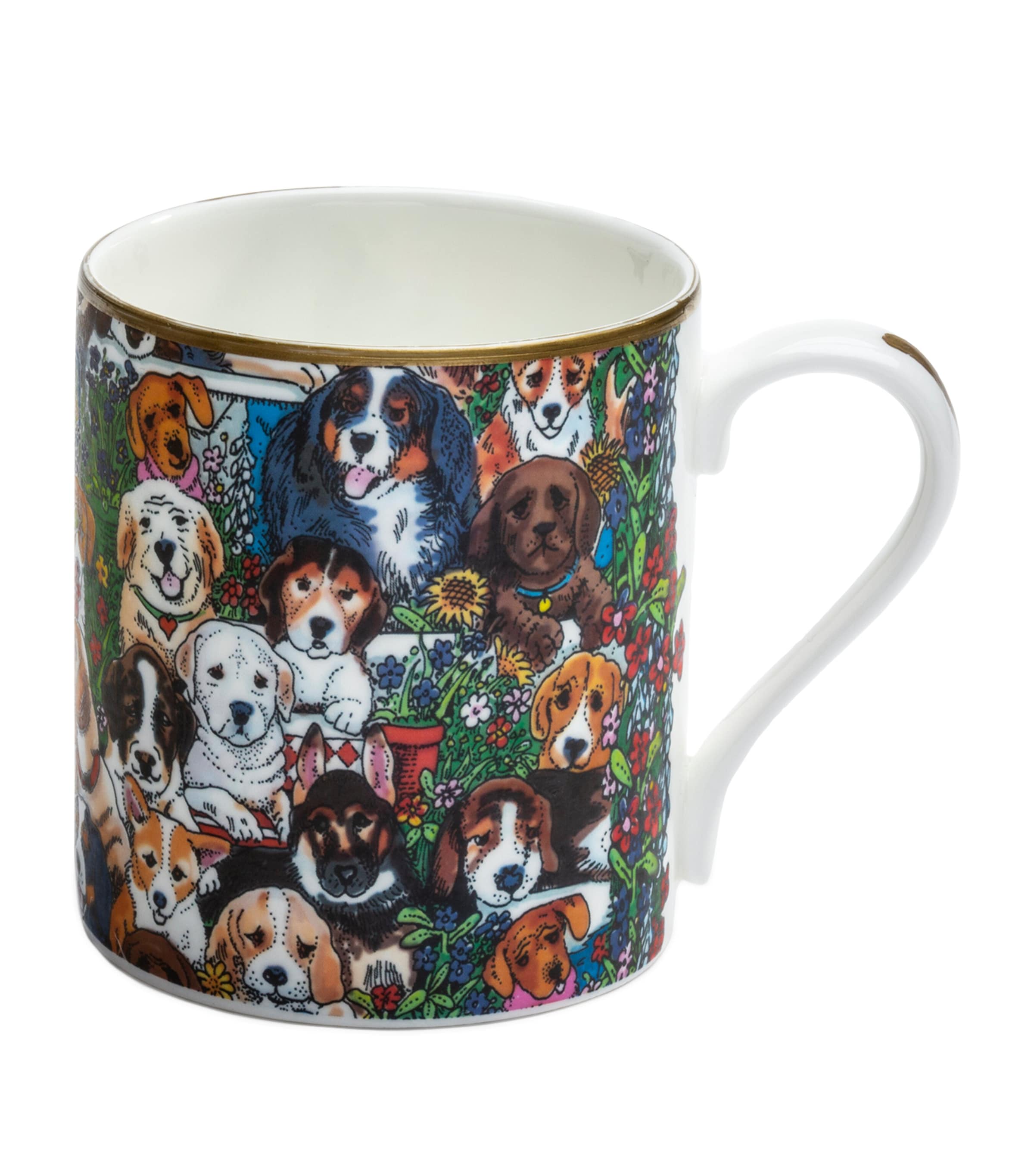 Dog Print Mug