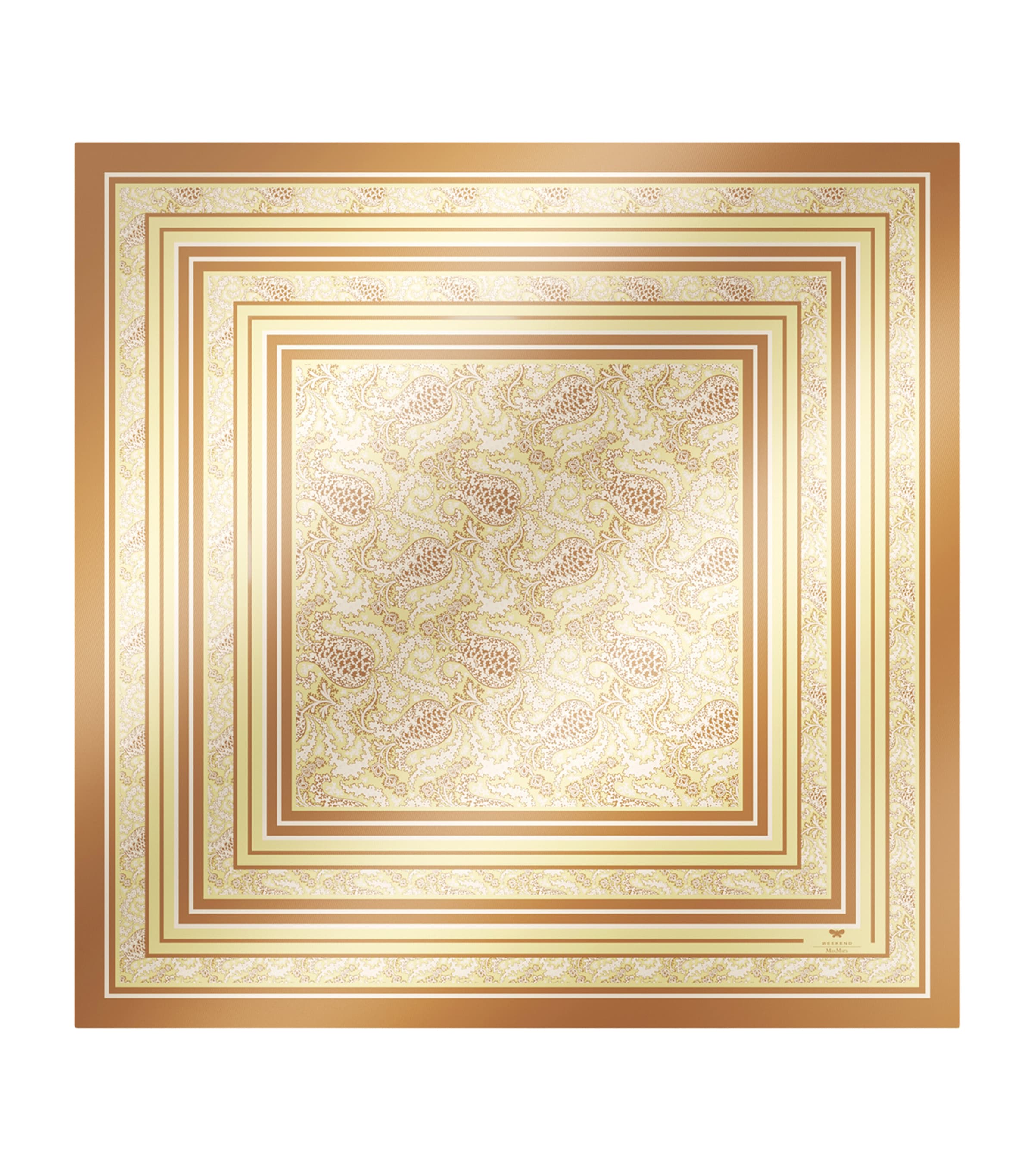 Silk Twill Printed Scarf