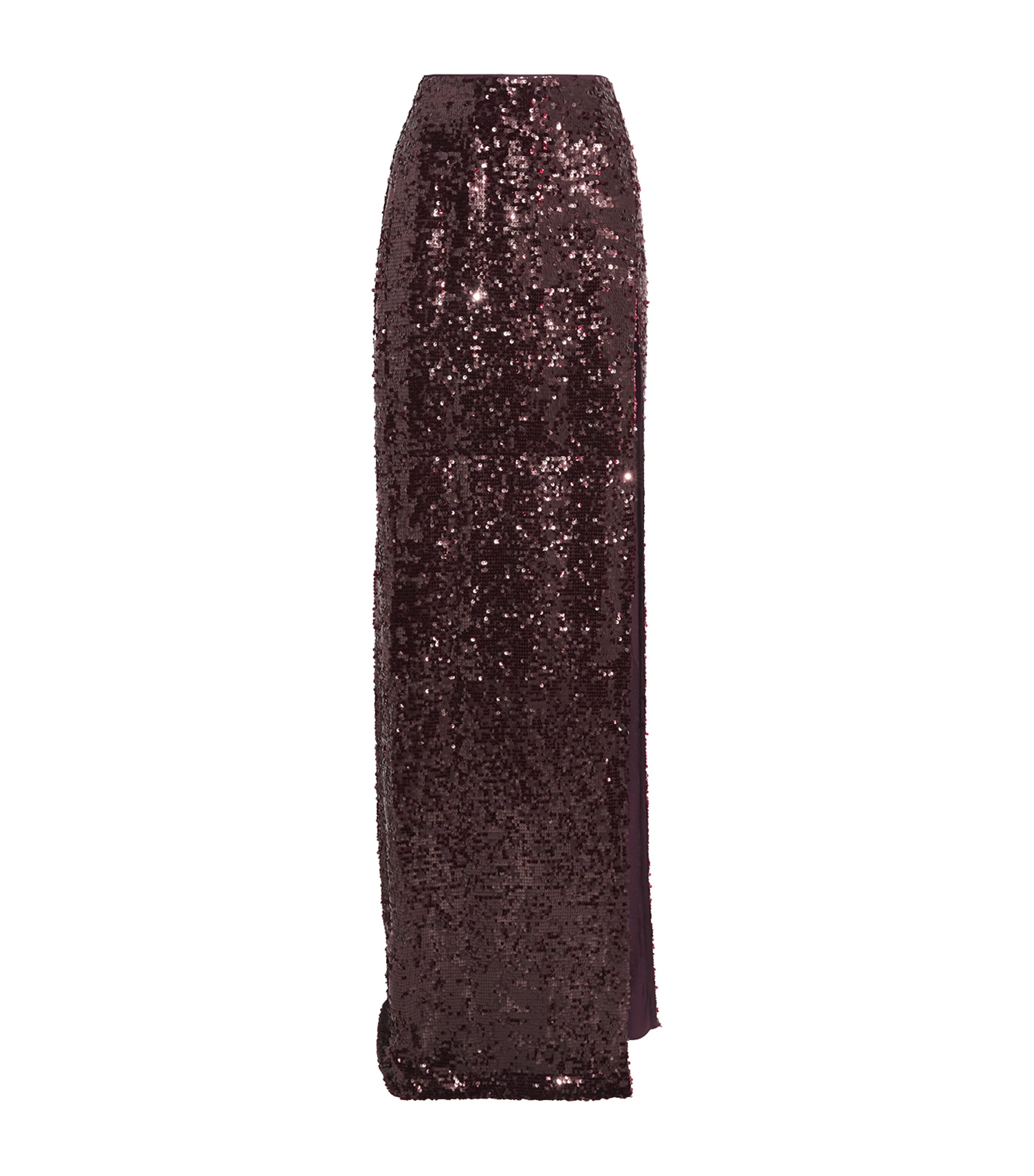 Sequinned Maxi Skirt