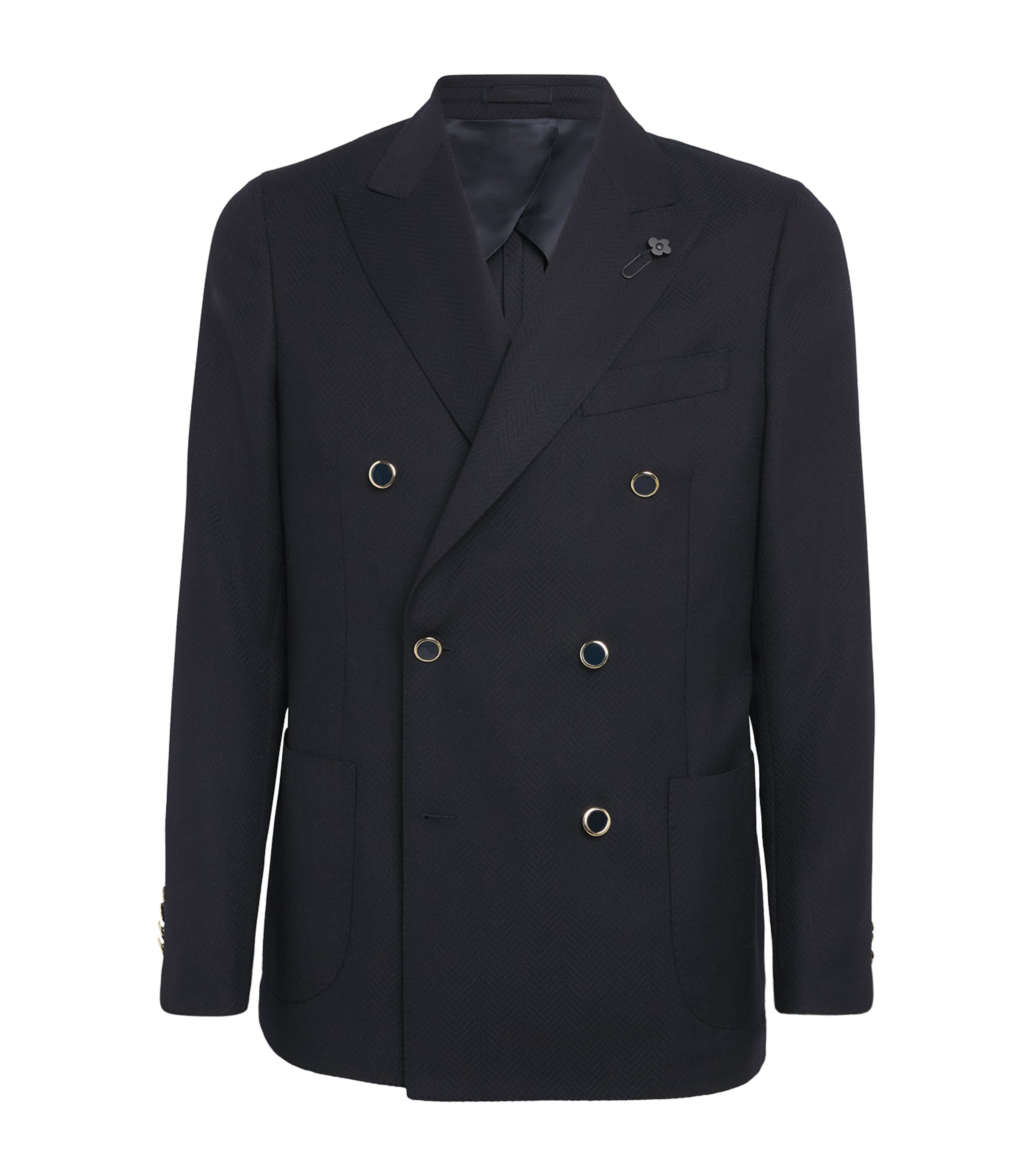 Wool Double-Breasted Blazer