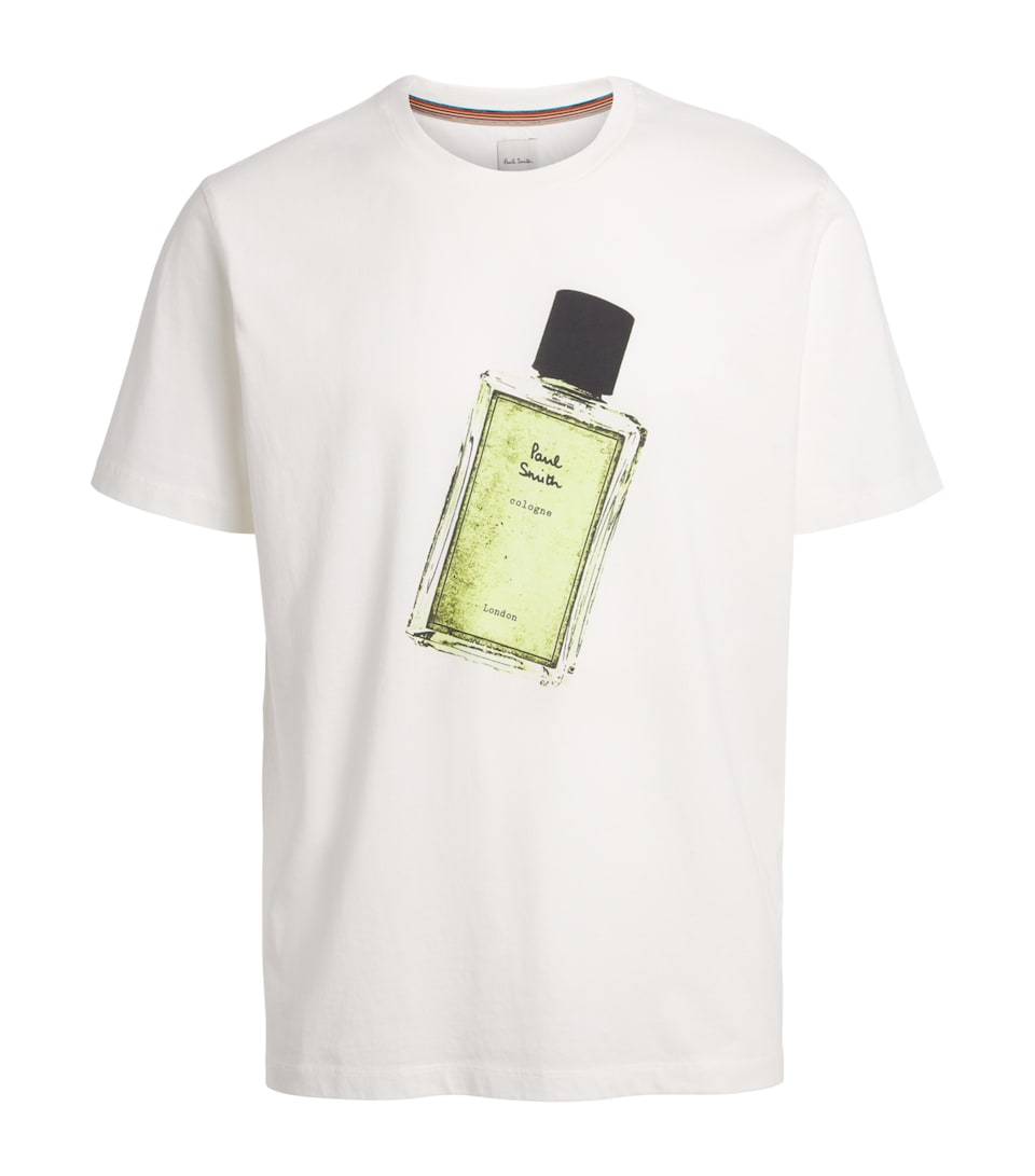 Paul Smith Mens Cotton Cologne Print T-Shirt