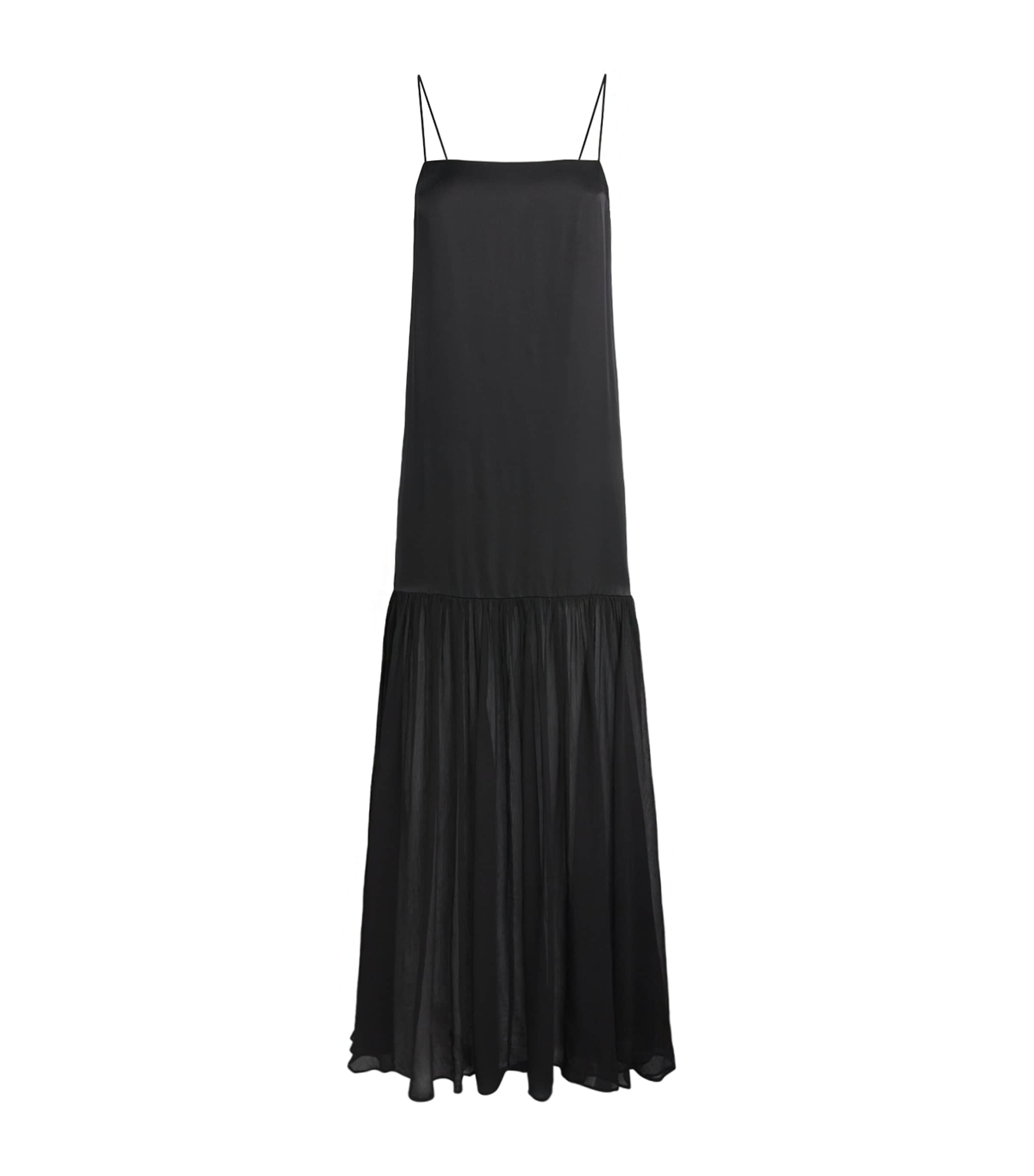 ANINE BING Womens Sleeveless Clementine Maxi Dress Black