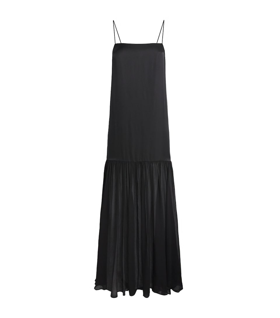 ANINE BING Womens Sleeveless Clementine Maxi Dress Black