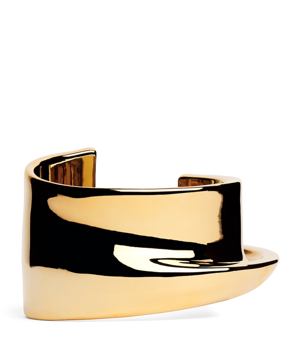 Sculpted J Cuff Bracelet
