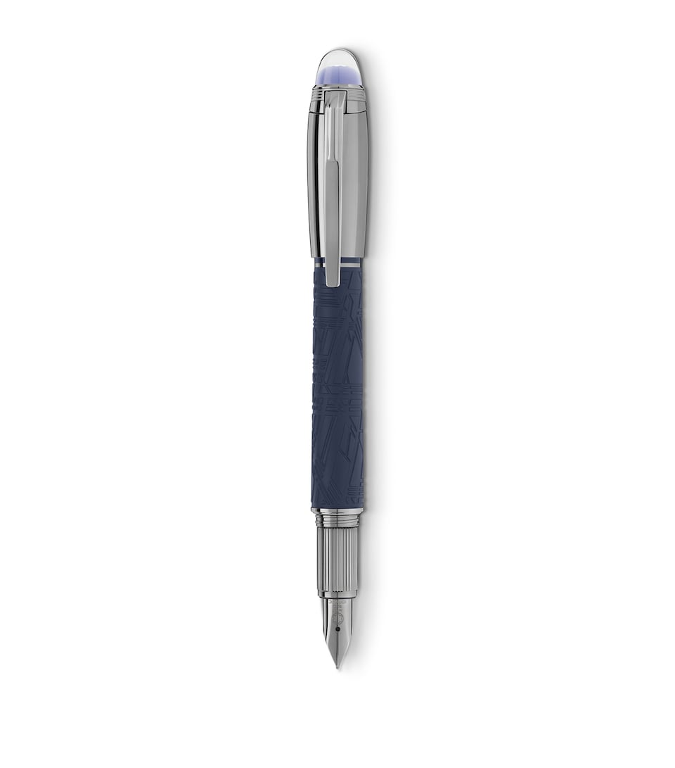 Montblanc Starwalker SpaceBlue Doué Fountain Pen