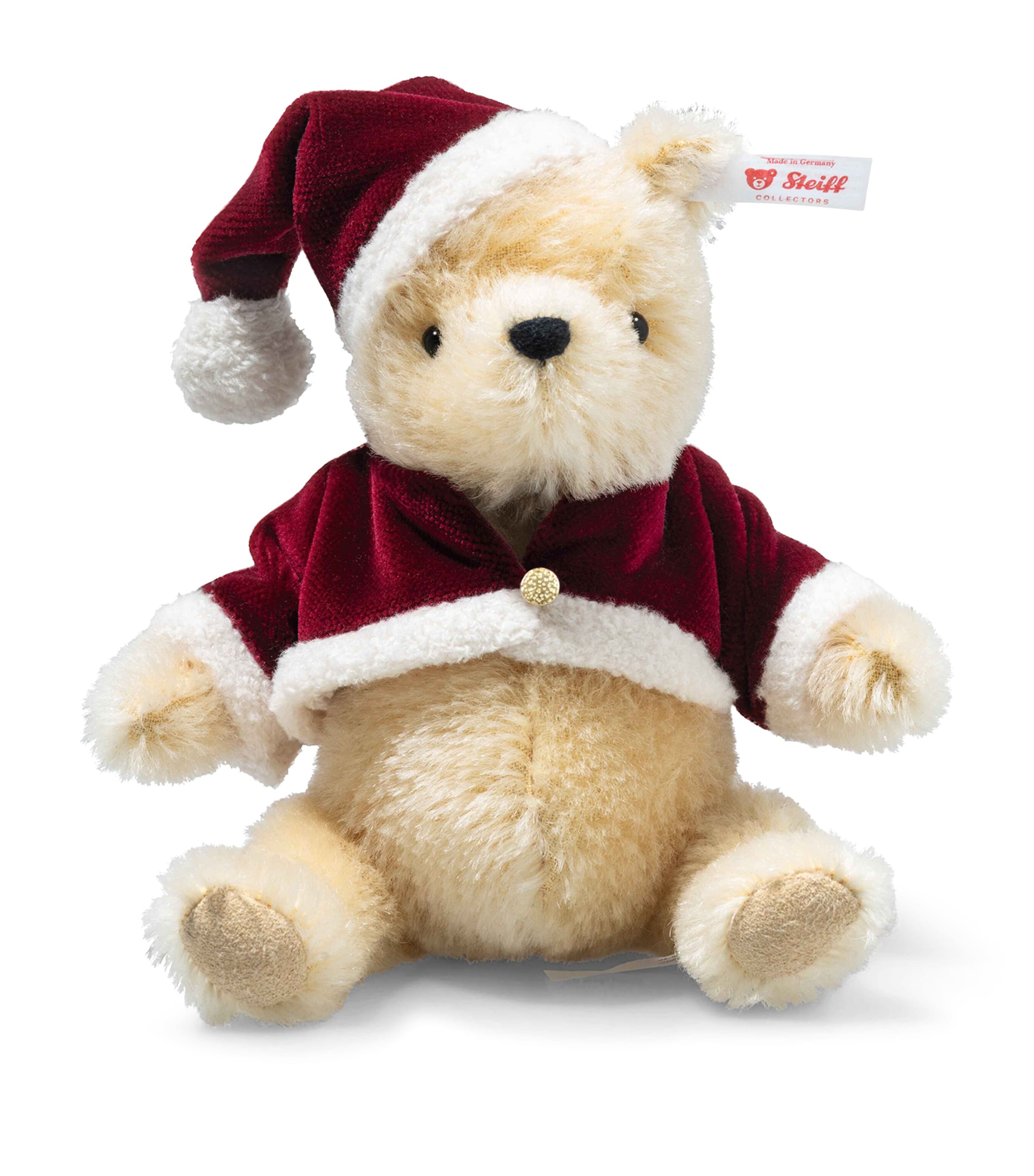 x Disney Christmas Winnie The Pooh Bear (17cm)