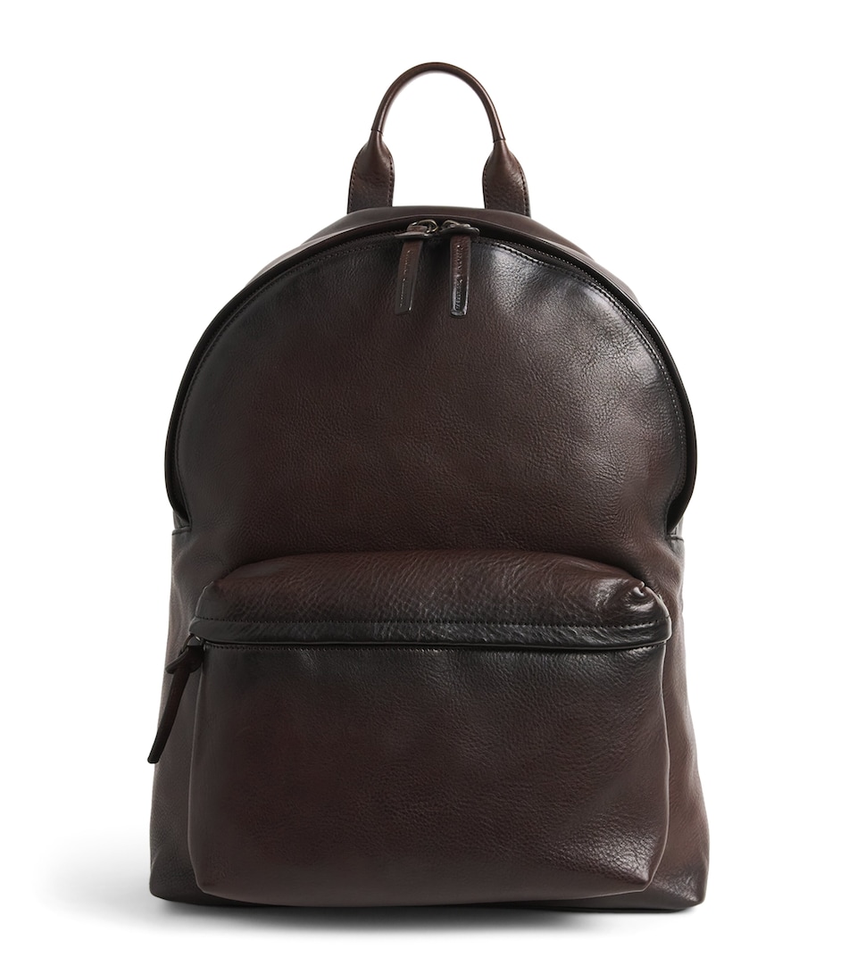Officine Creative Leather Pack Backpack Testa Di Moro