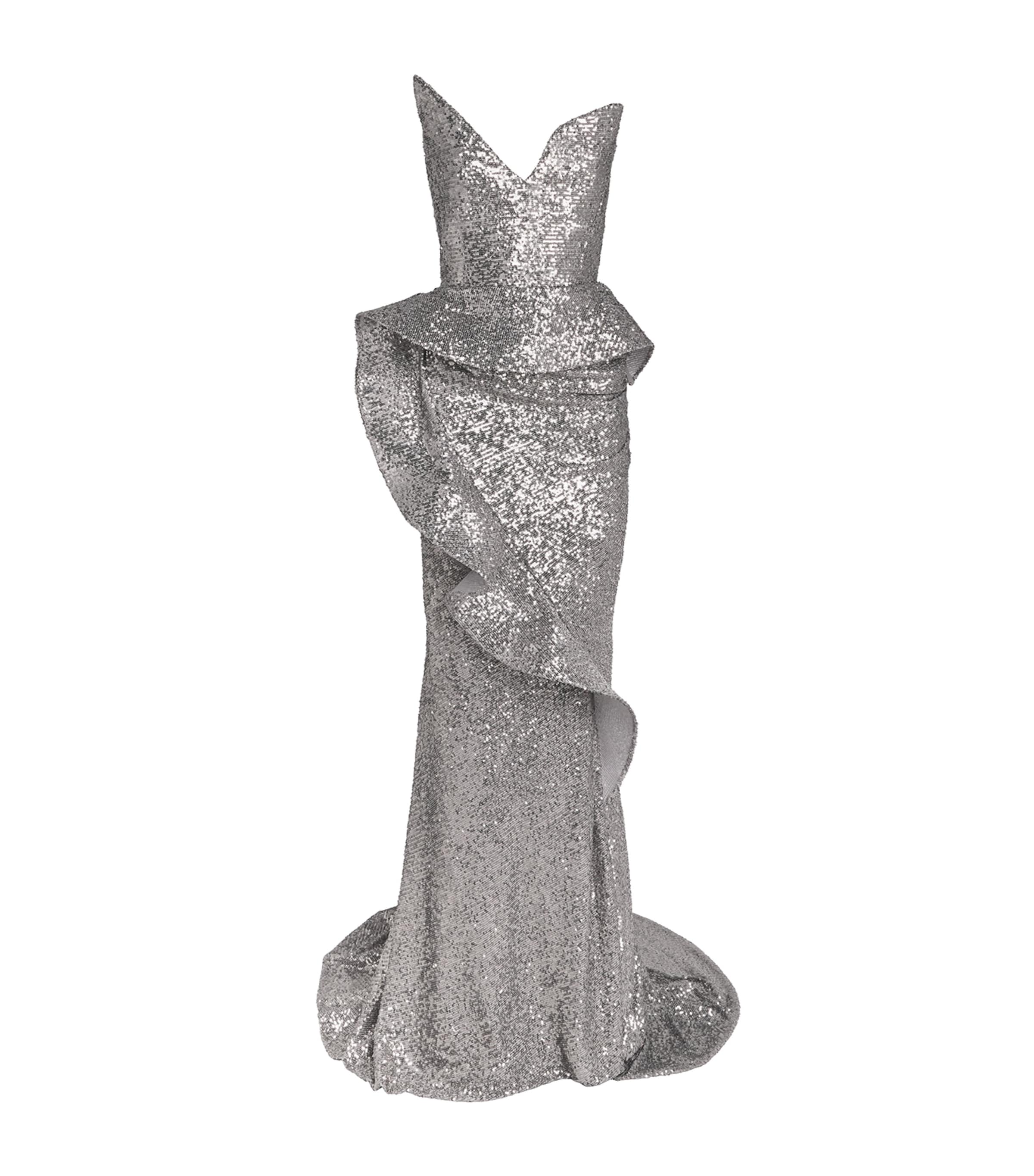 Sequin-Embellished Glorious Gown