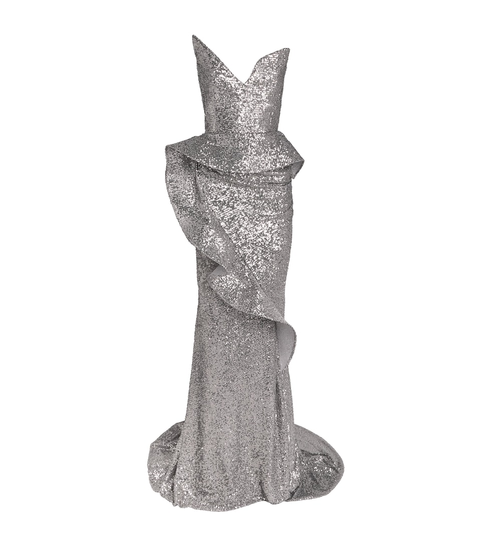 Sequin-Embellished Glorious Gown