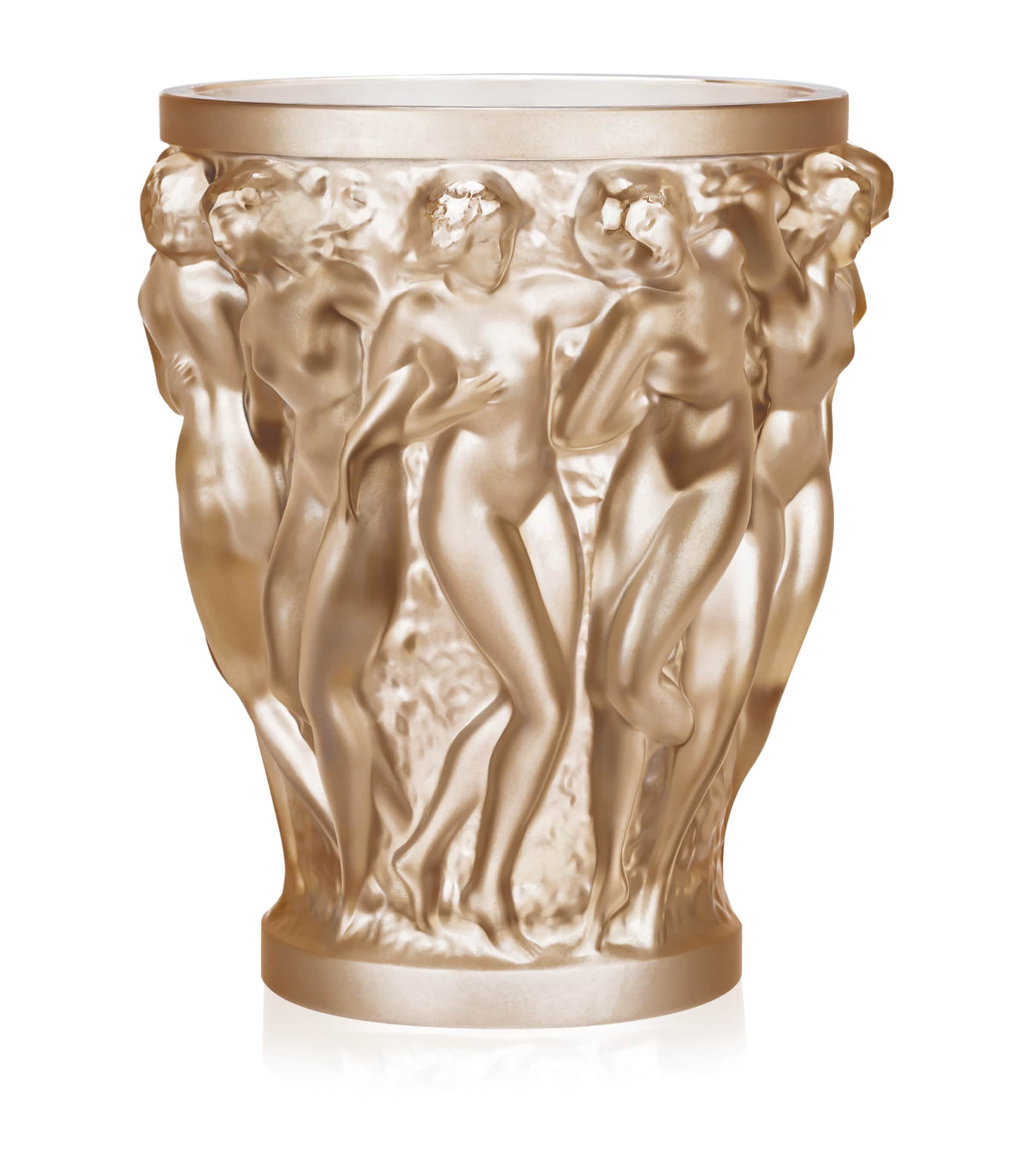 Lalique Bacchantes Vase (24cm) Incolore