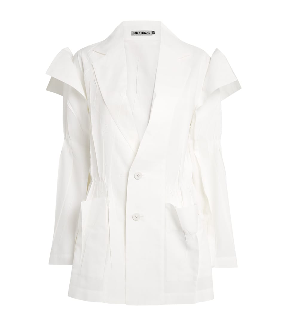 Crimped and Pressed Blazer