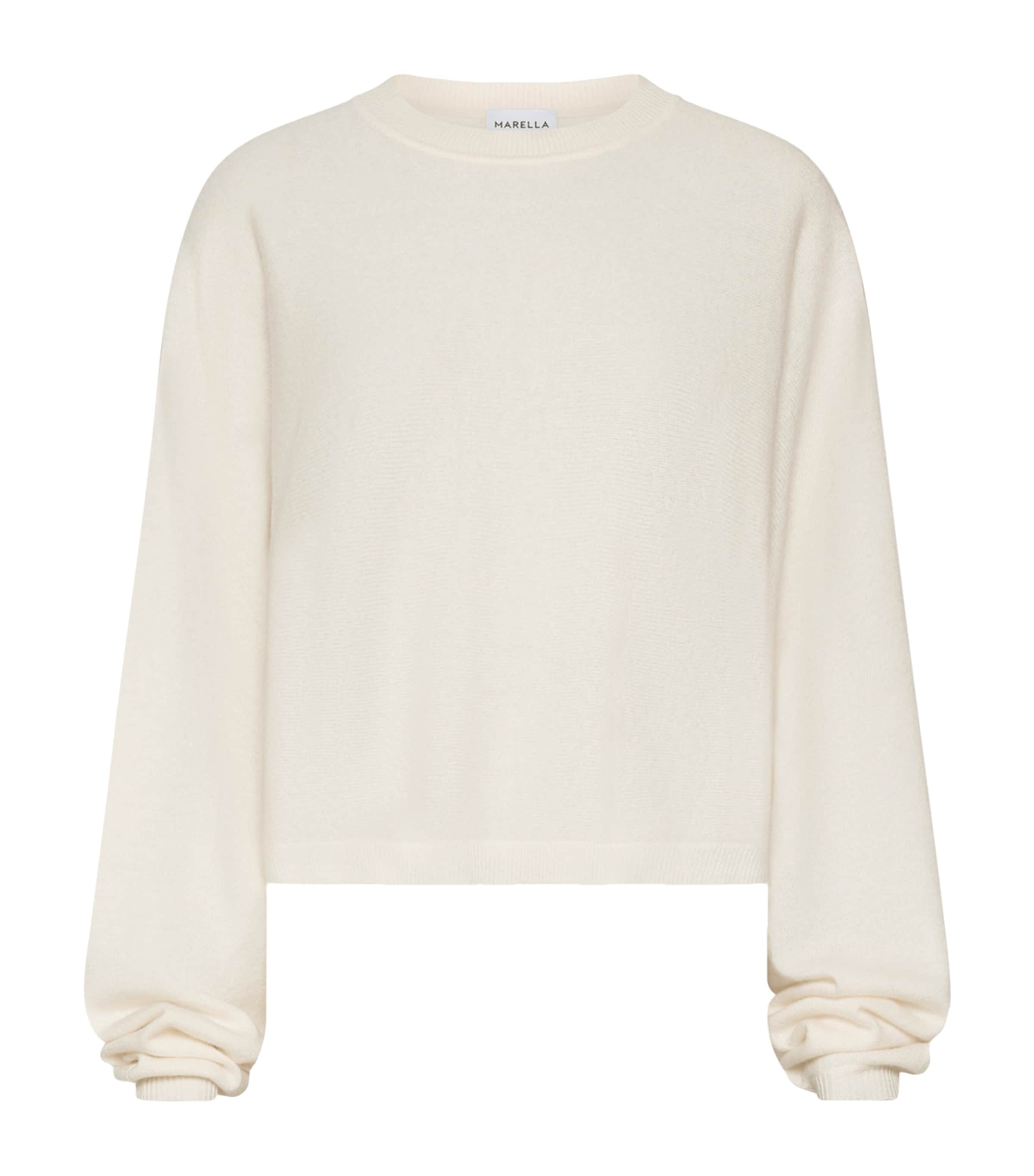 Marella Womens Cashmere Sweater Cream