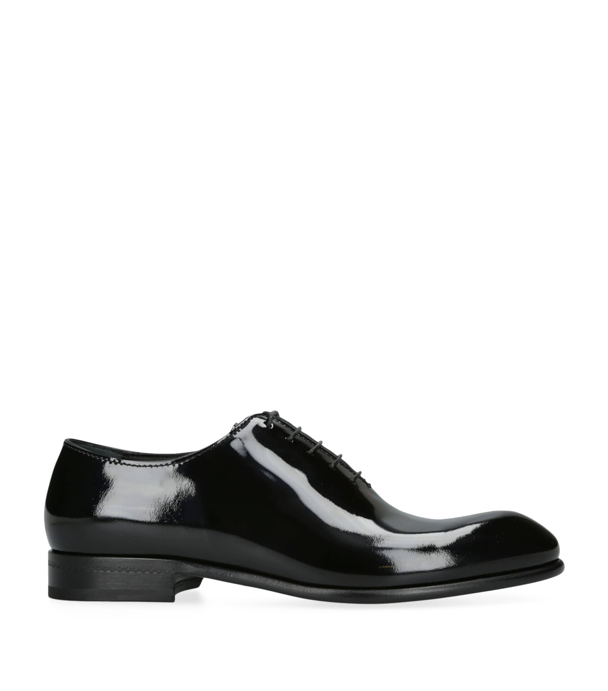Patent Leather Vienna Oxford Shoes