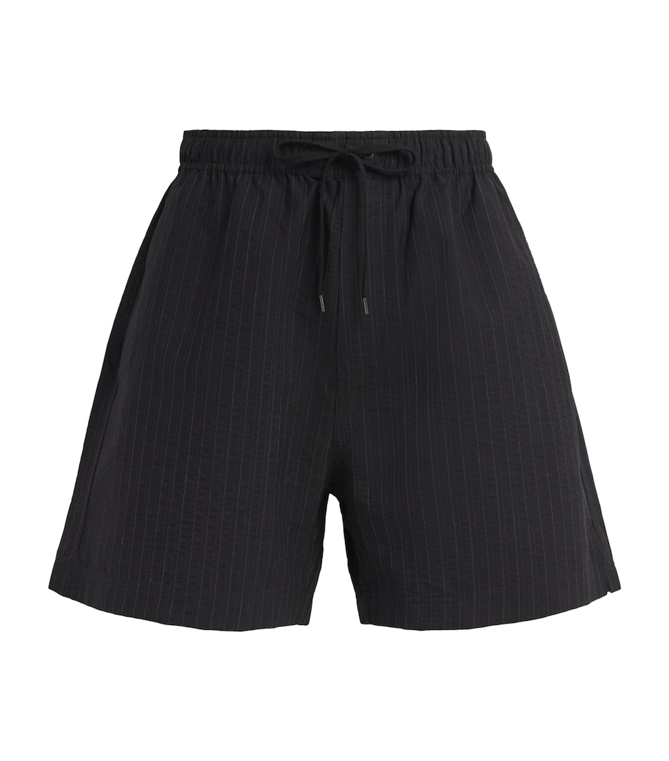 Studio Nicholson Mens Starboard Sweatshorts Black