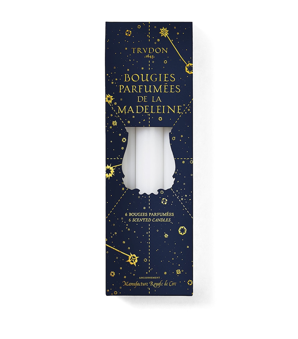 Christmas Tree Taper Candles (Pack of 6)